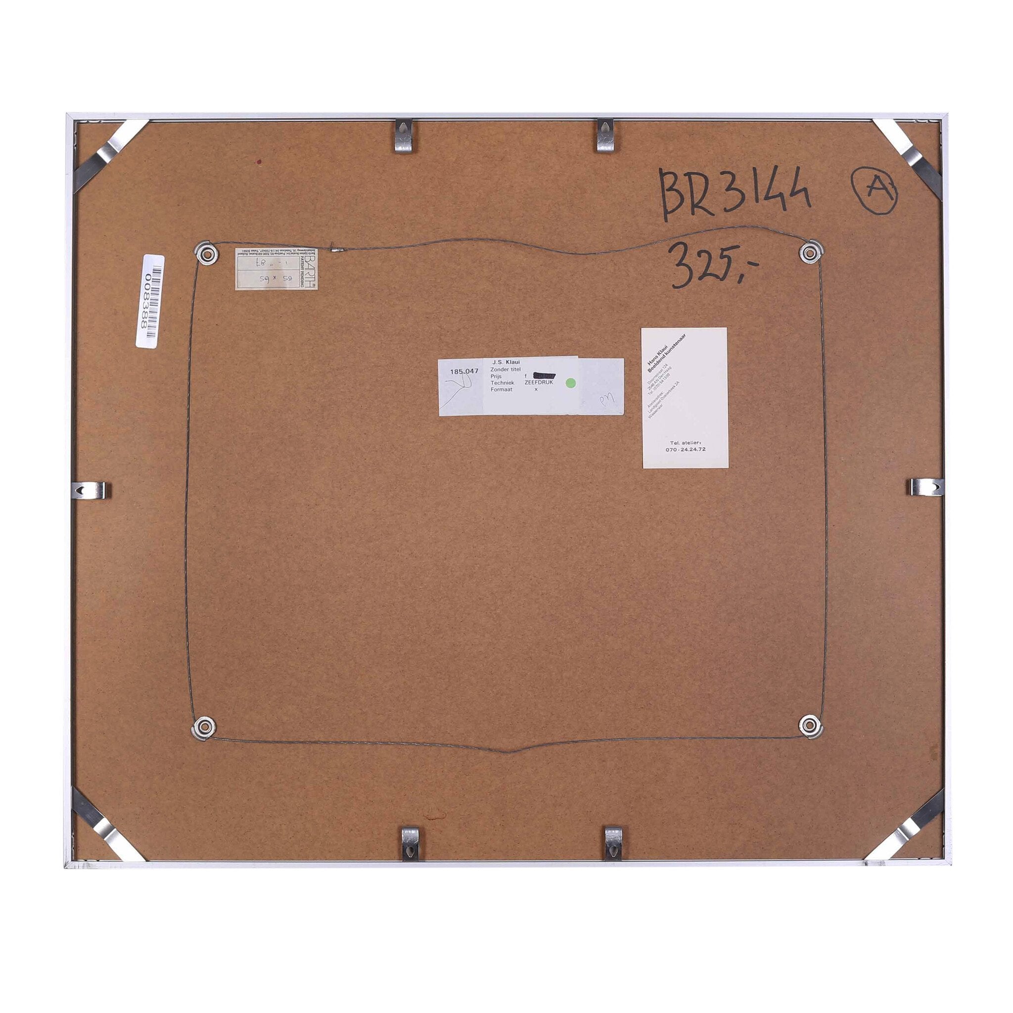 Hans Klaui, 'Zonder titel'; 1986-zoom-4