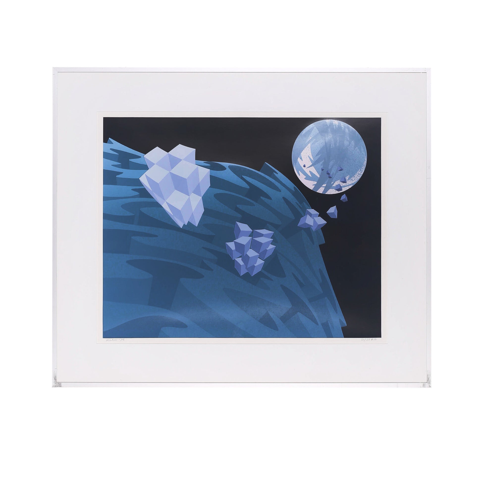 Hans Klaui, 'Zonder titel'; 1986-1