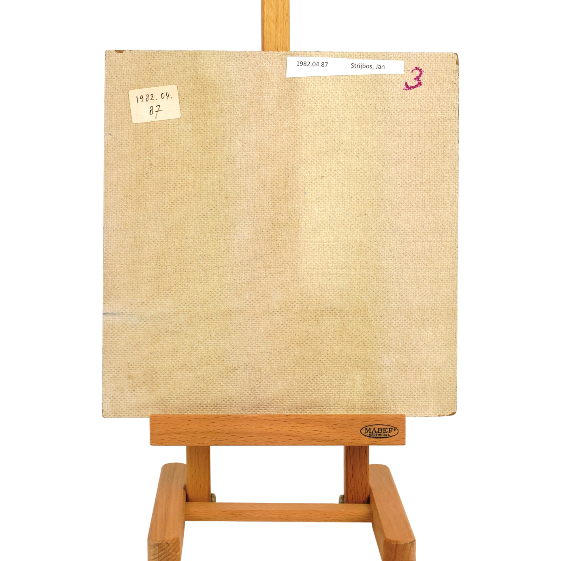 Jan Strijbos, 'Vrouw met lang haar en oranje jurk', 1970-1980-3