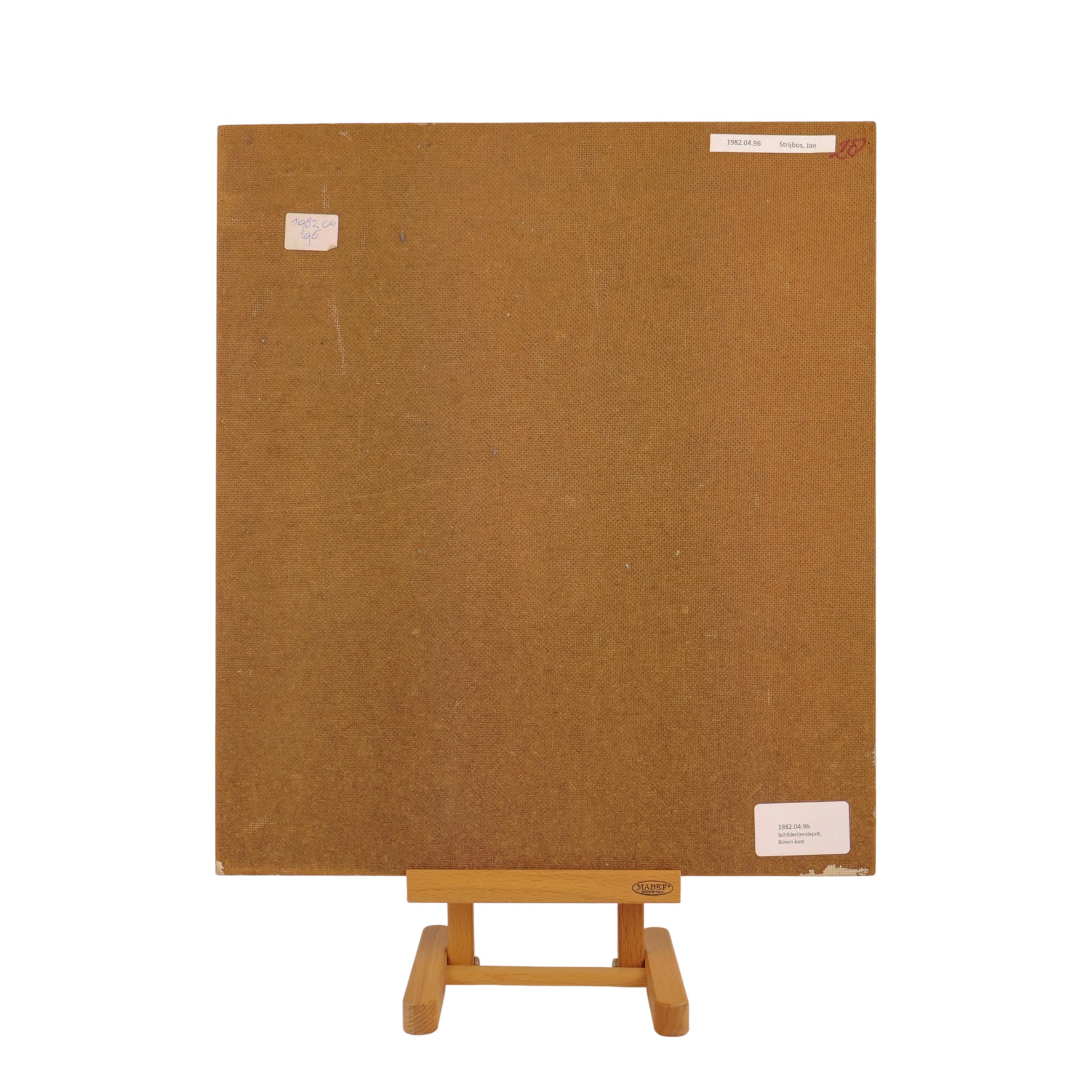 Jan Strijbos, 'Vrouwenportret met lang haar en kruisje om de hals', 1960-1980-4
