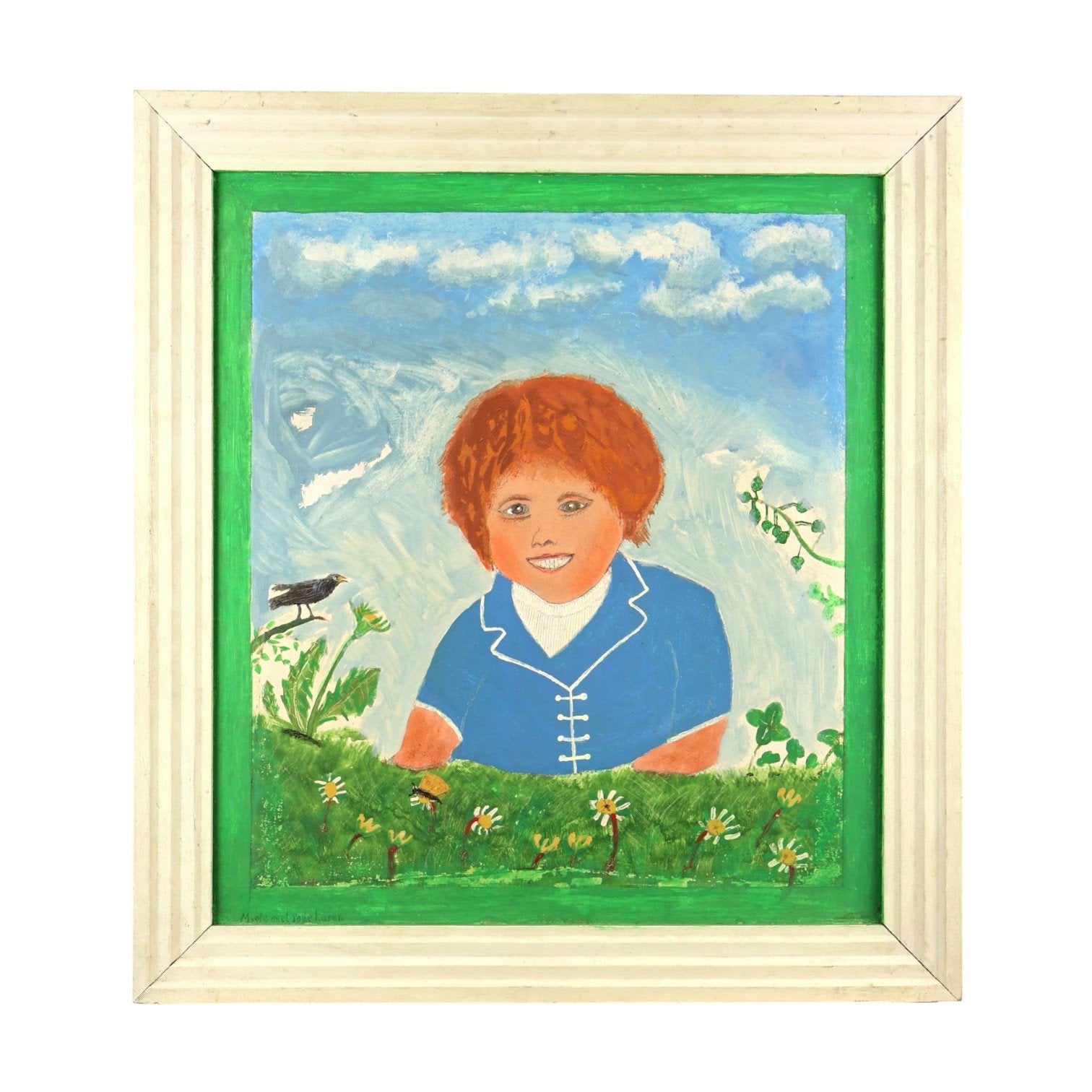 Jan Strijbos, 'Meisje met rode haren', 1960-1980