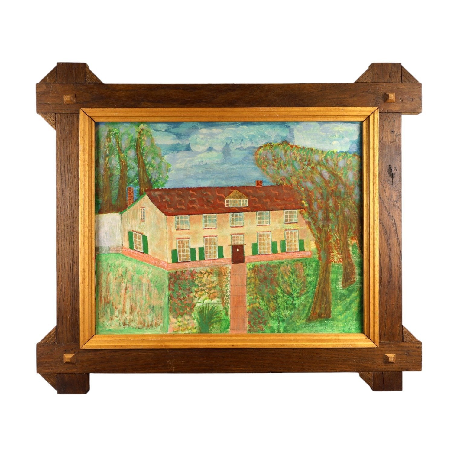 Jan Strijbos, 'Landschap met huis', 1960-1980-1
