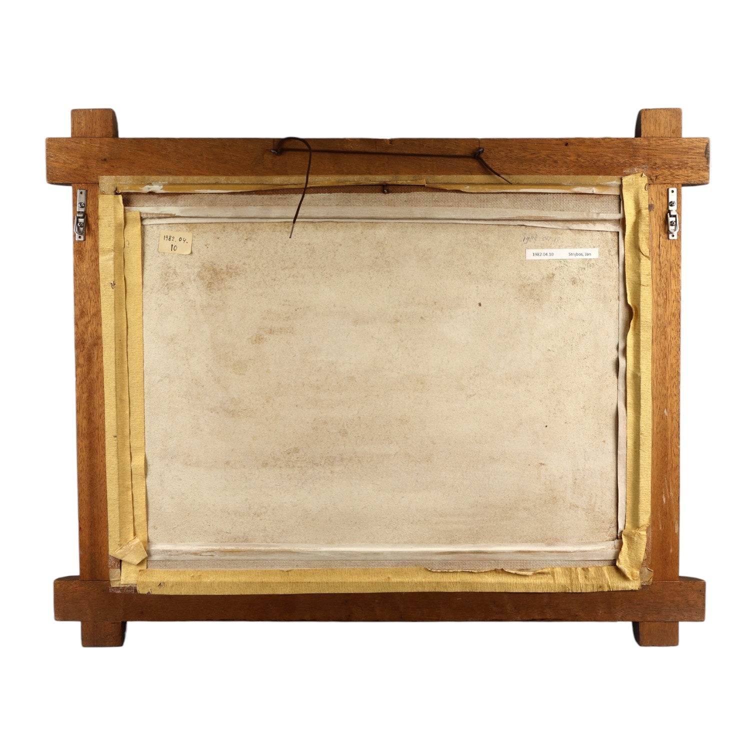 Jan Strijbos, 'Boerderij met rieten dak uit 1890', 1960-1980