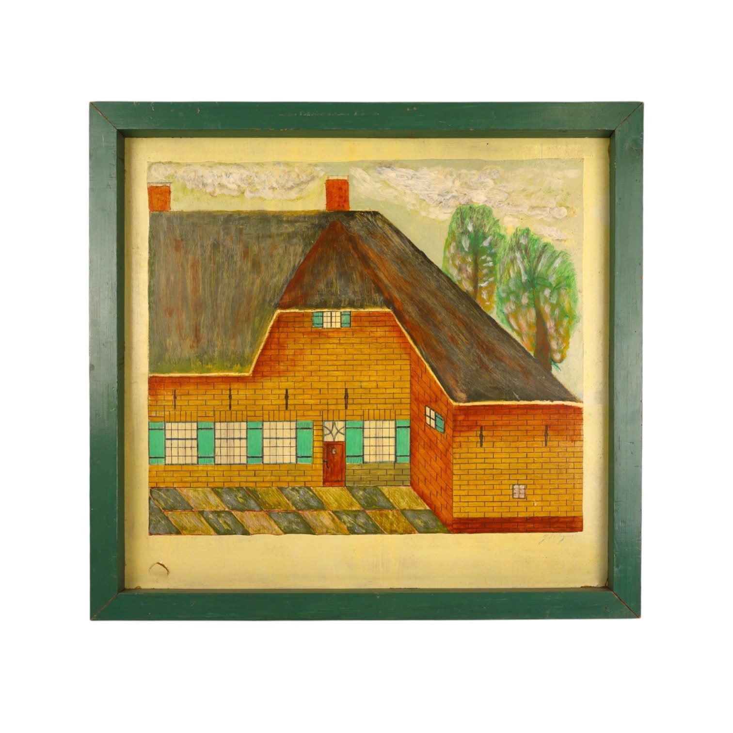 Jan Strijbos, 'Boerderij', 1960-1980