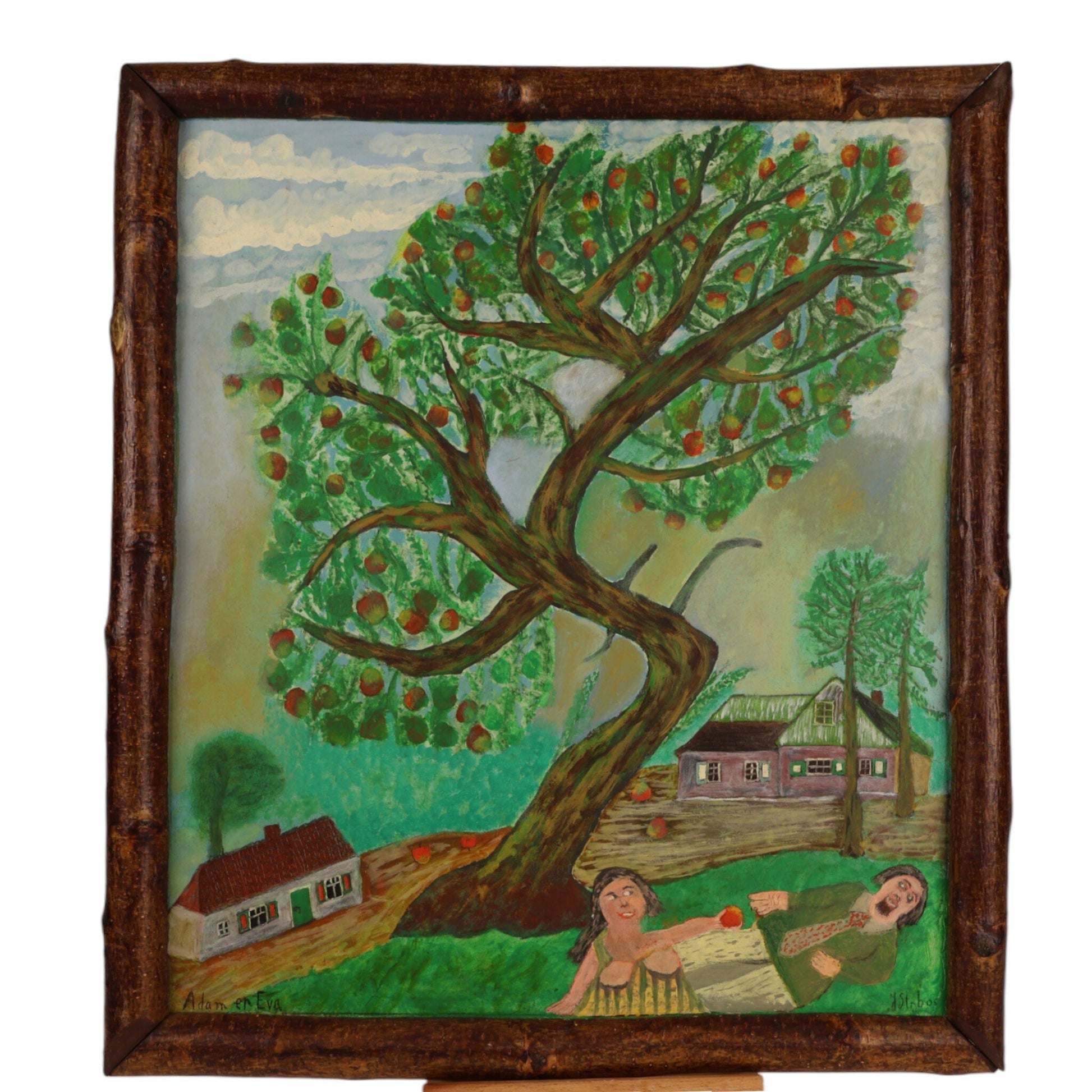 Jan Strijbos, 'Adam en Eva', 1960-1980-1