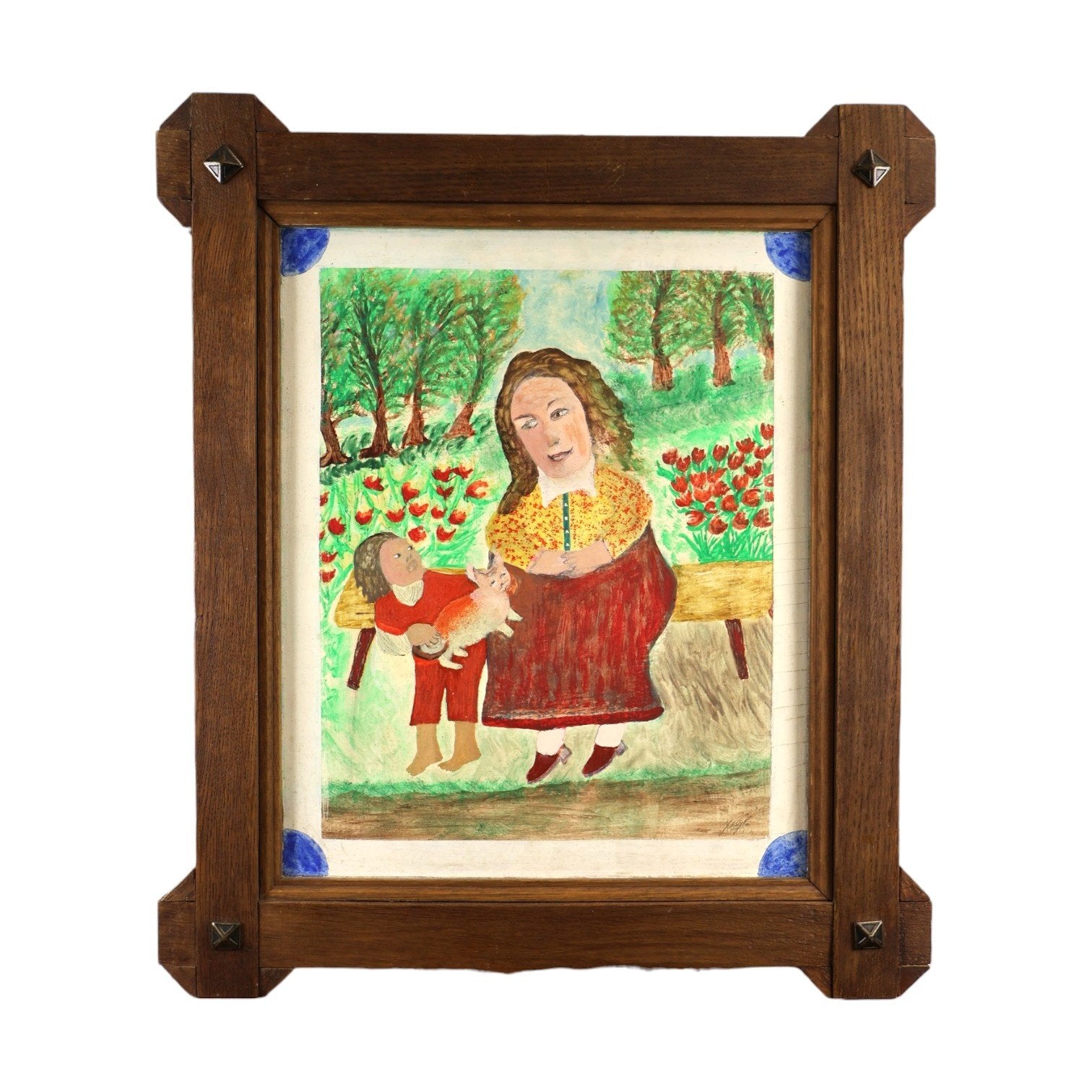 Jan Strijbos, 'Moeder met kind', 1975-1980