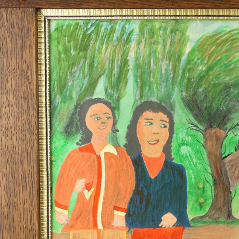 Jan Strijbos, 'Twee nonnen en een verliefd stelletje', 1960-1980-zoom-