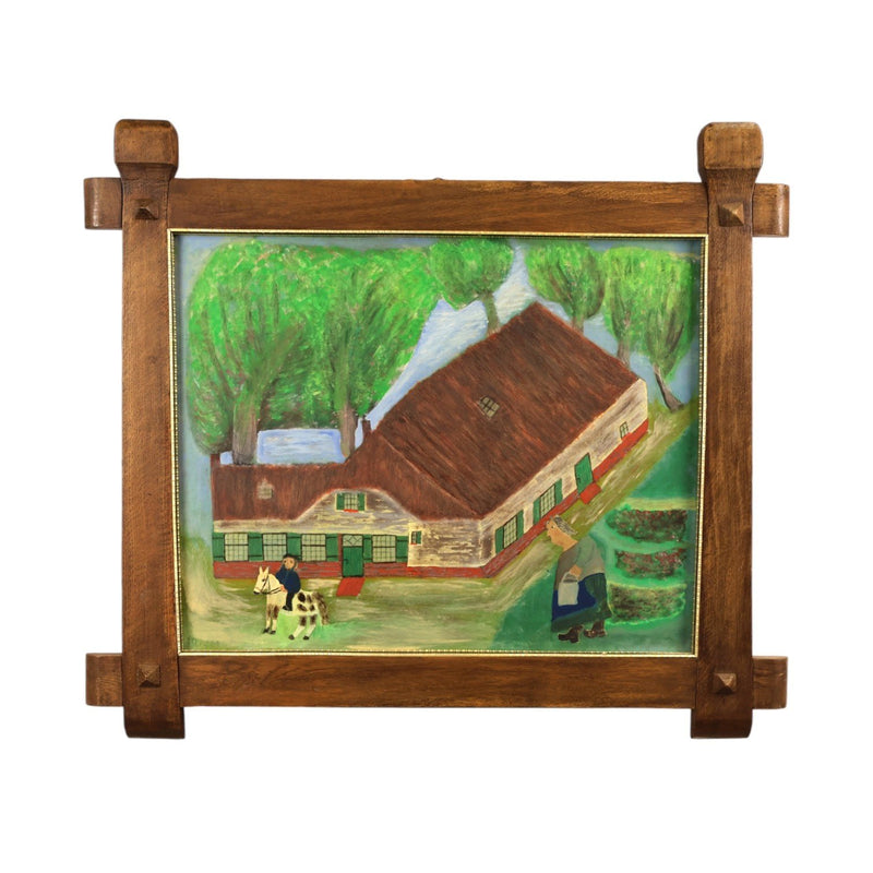 Jan Strijbos, 'Landschap met boerderij', 1960-1980-zoom-