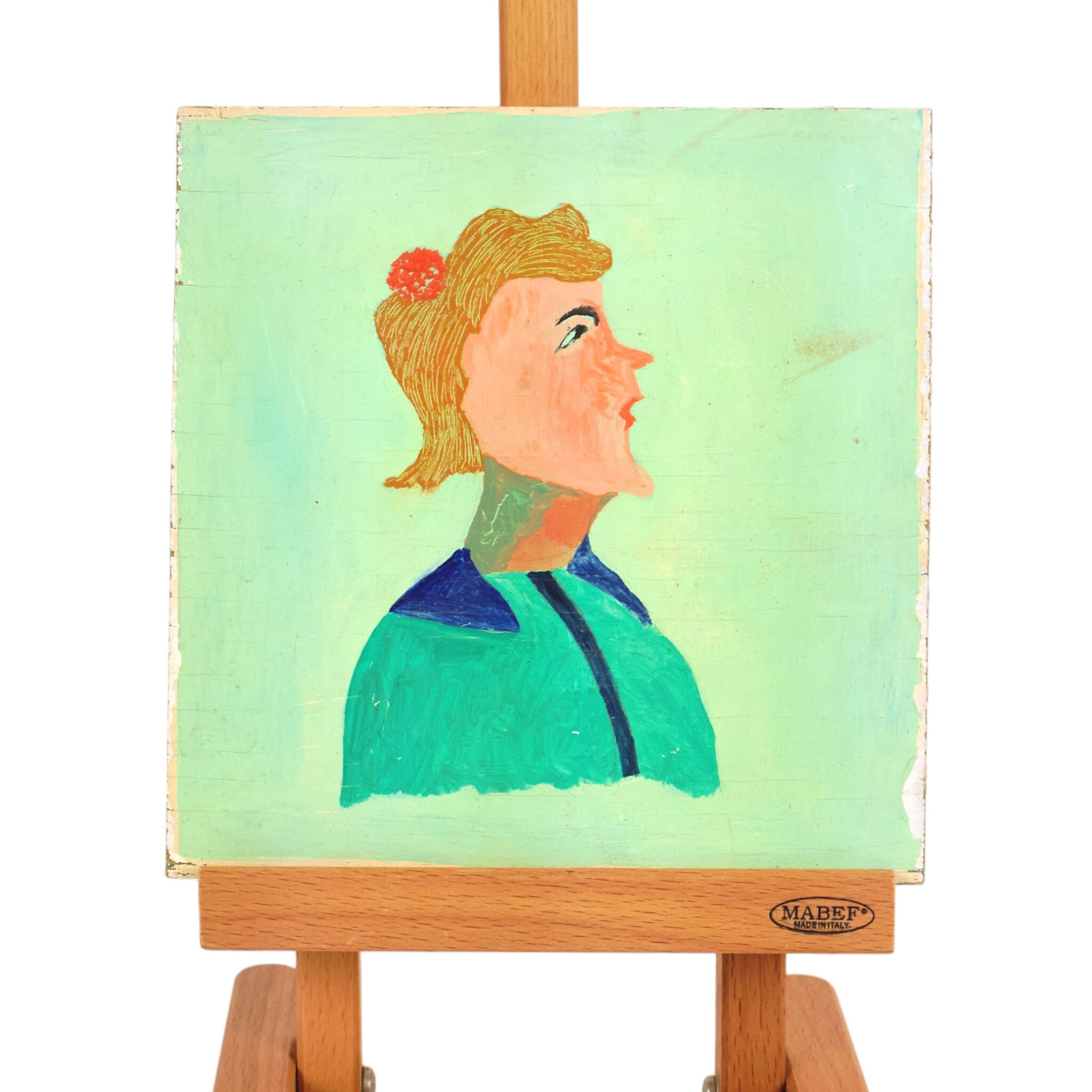 Jan Strijbos, 'Vrouw met bloem in het haar', 1970-1980-zoom-1