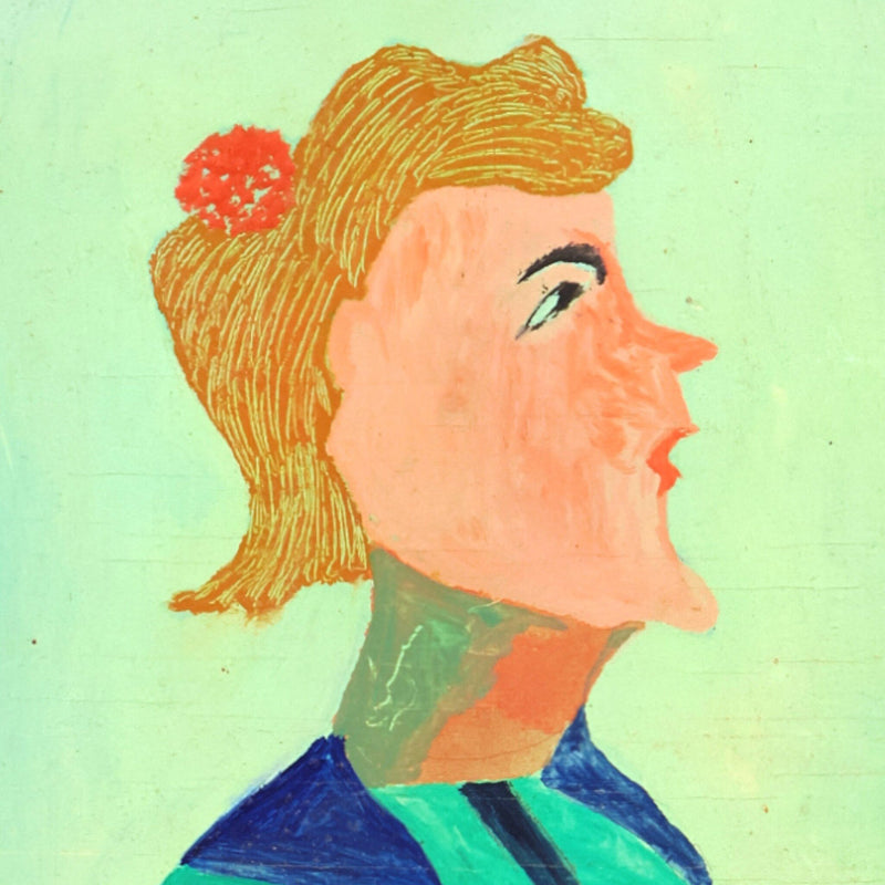 Jan Strijbos, 'Vrouw met bloem in het haar', 1970-1980-zoom-