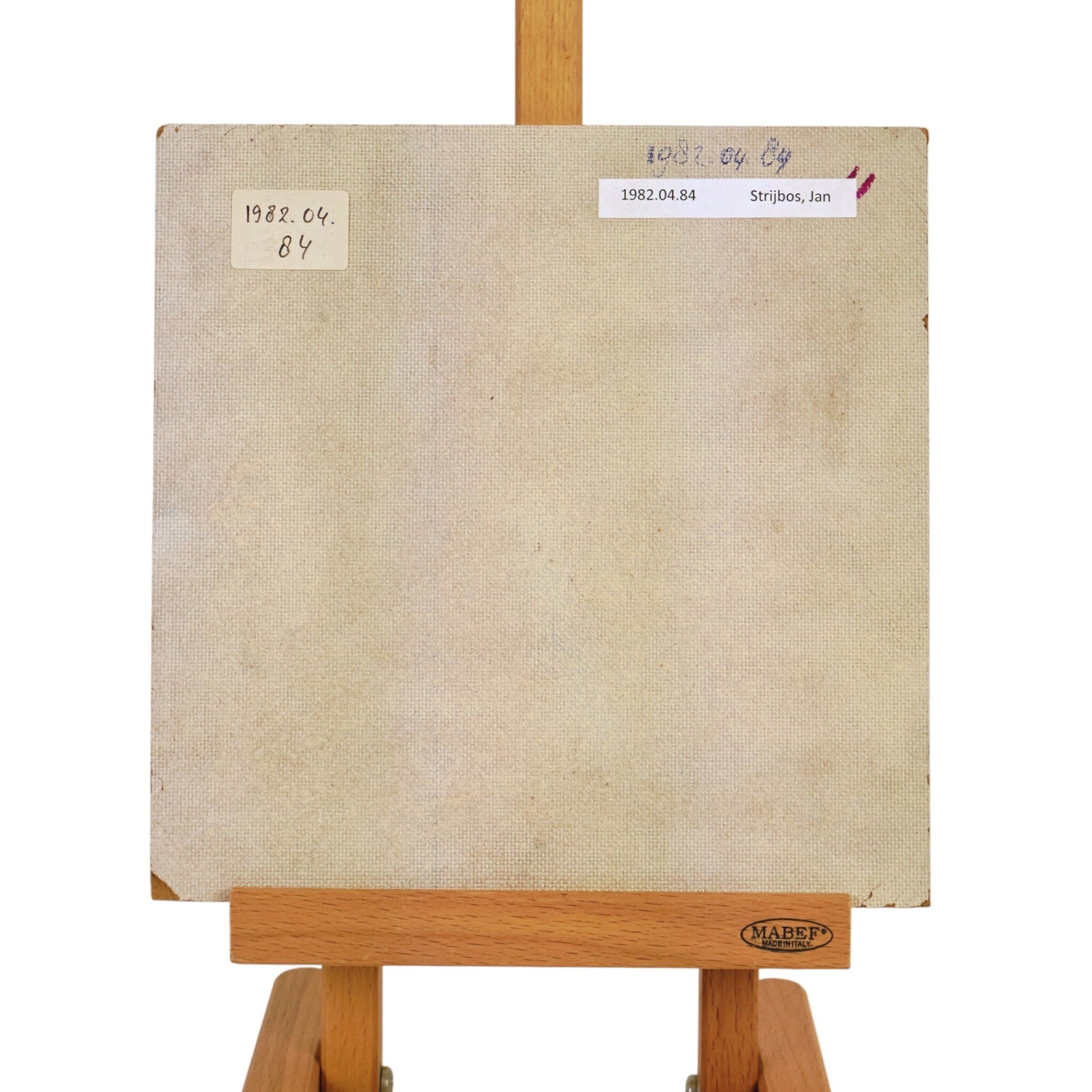 Jan Strijbos, 'Hoofd met Hare Krishna-kapsel', 1970-1980-3