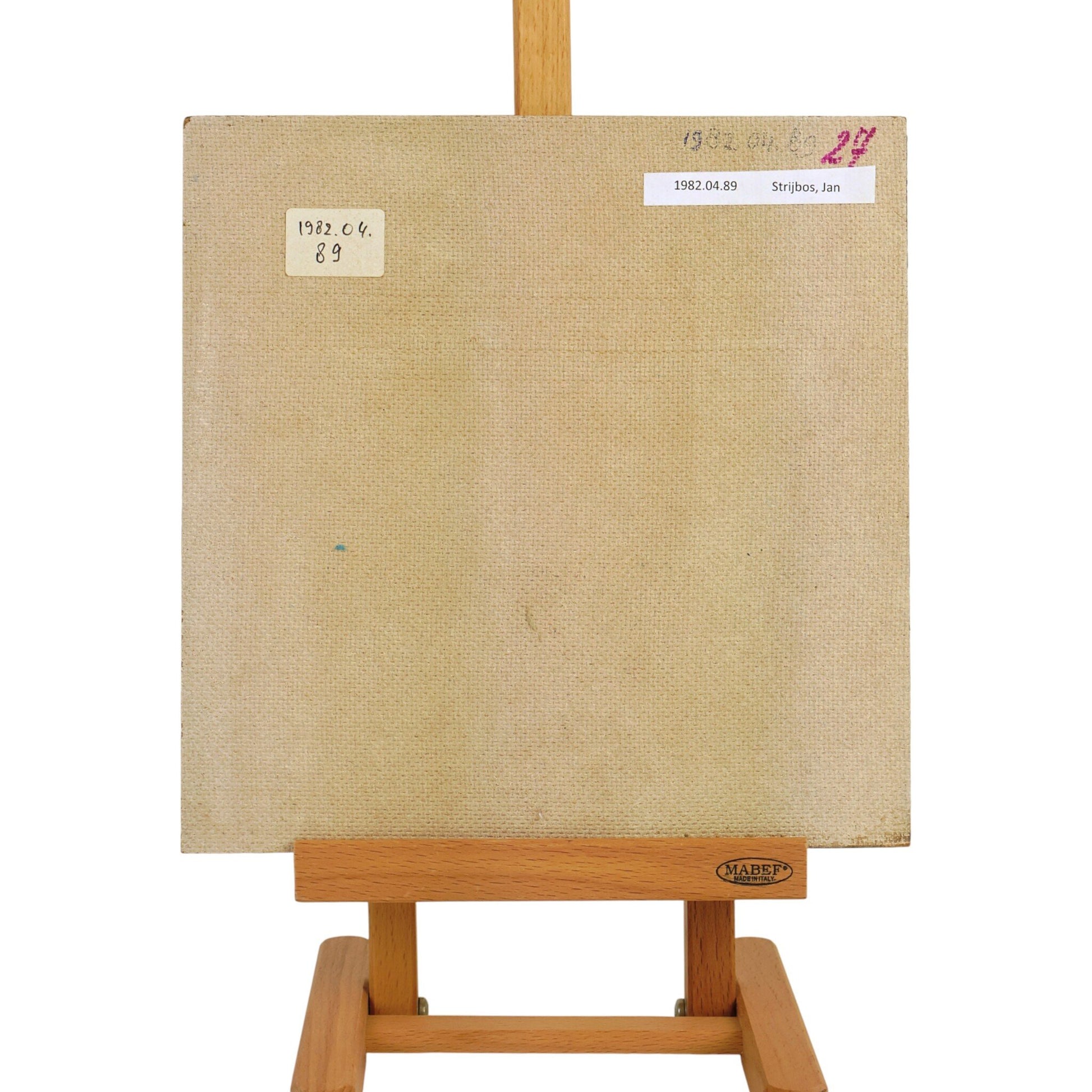 Jan Strijbos, 'Vrouw in paarse jurk', 1970-1980-3