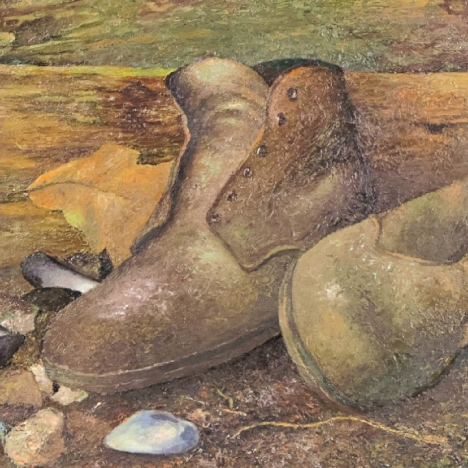 H. Jan Schouten, 'Oude schoenen', 1981