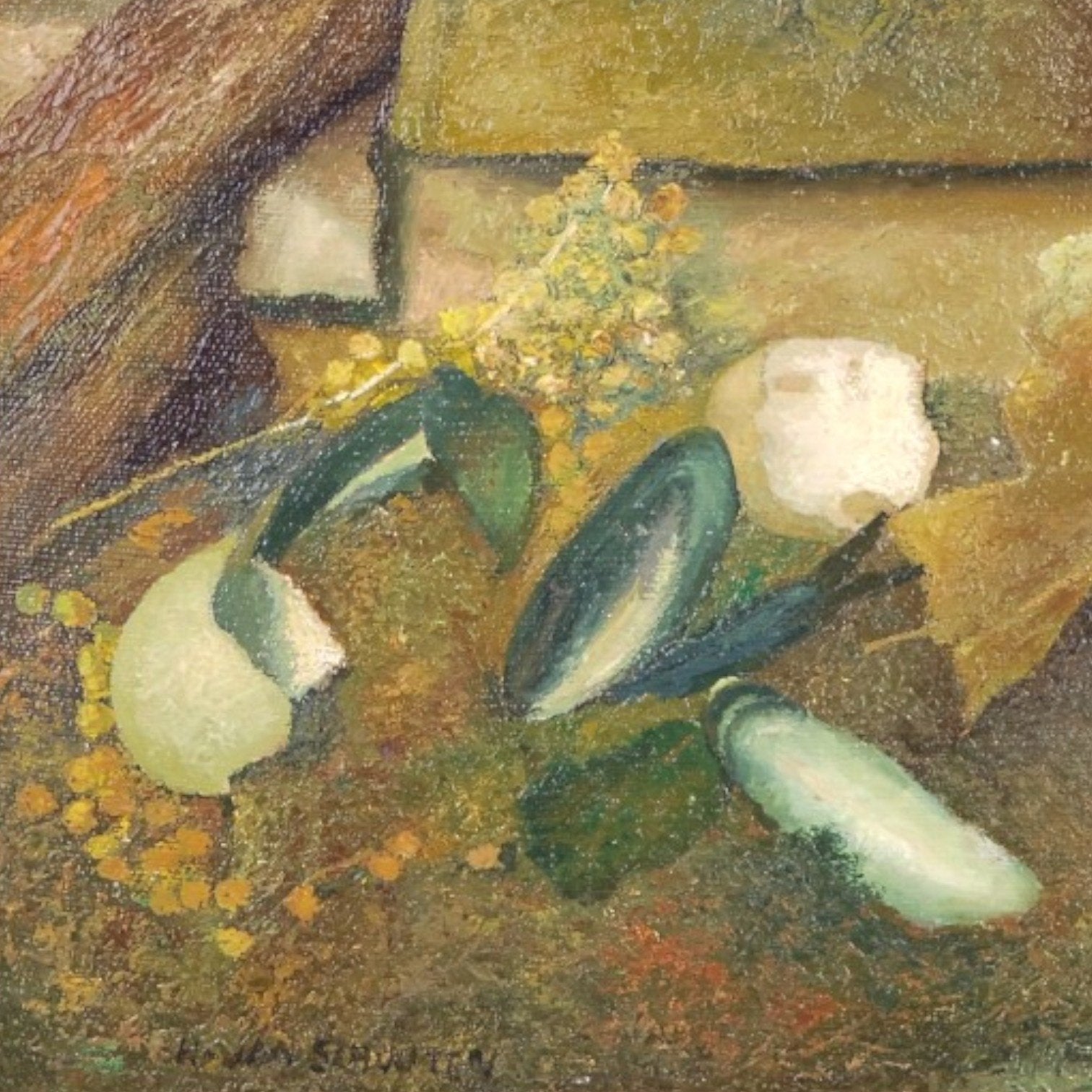 H. Jan Schouten, 'Lege mosselschelpen', 1981