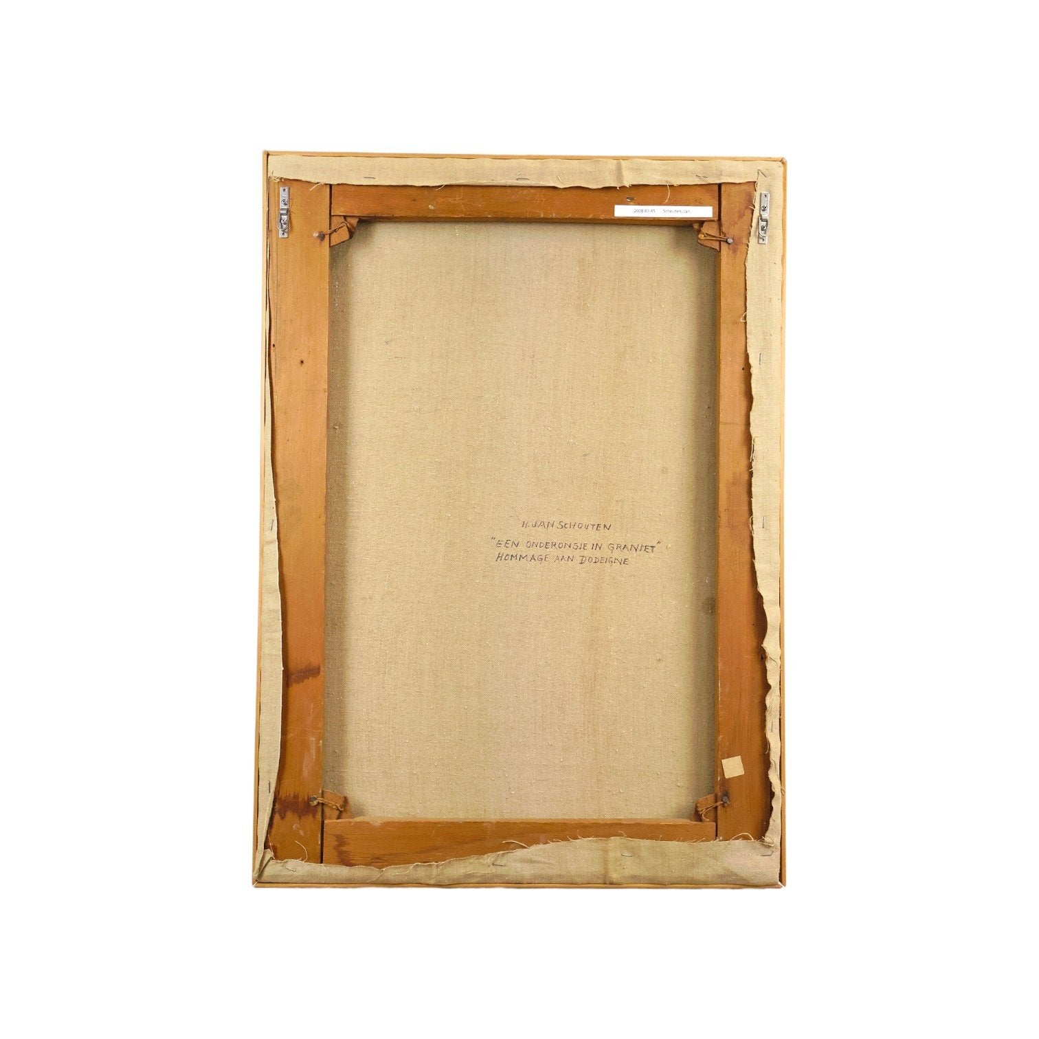 H. Jan Schouten, 'Een onderonsje in graniet', 1982-zoom-4