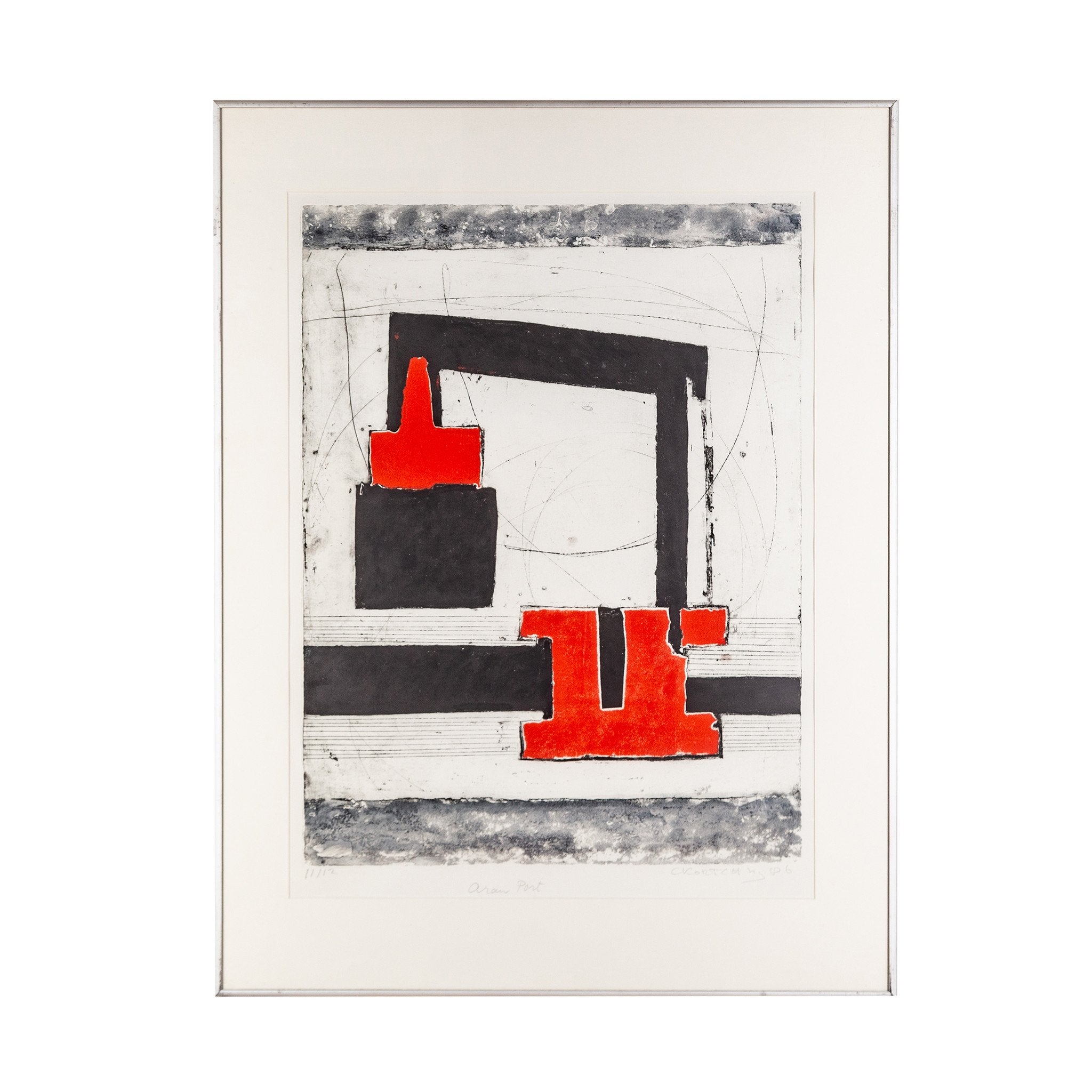 Cees Kortlang, 'Aran port'; 1986-zoom-1