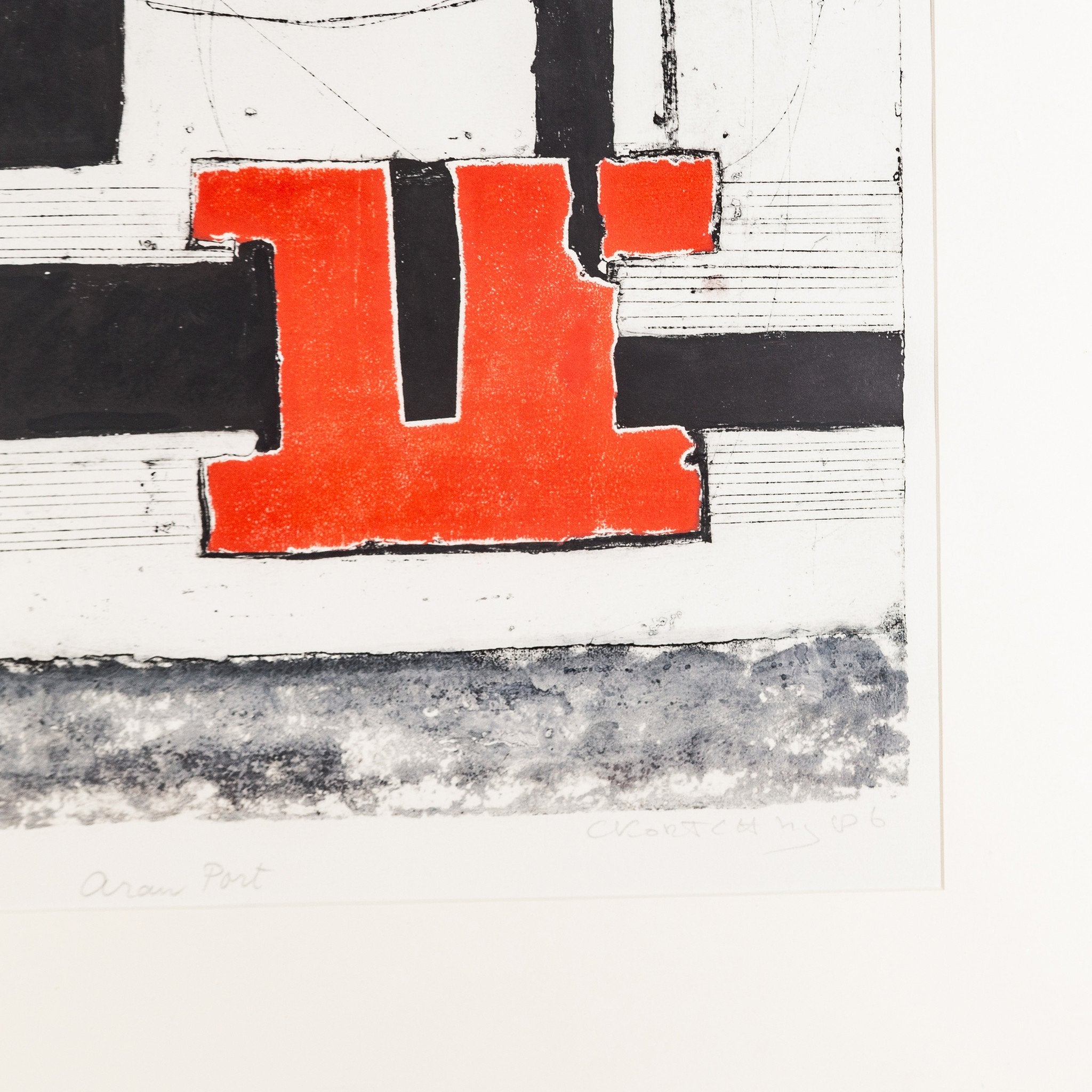 Cees Kortlang, 'Aran port'; 1986-zoom-3