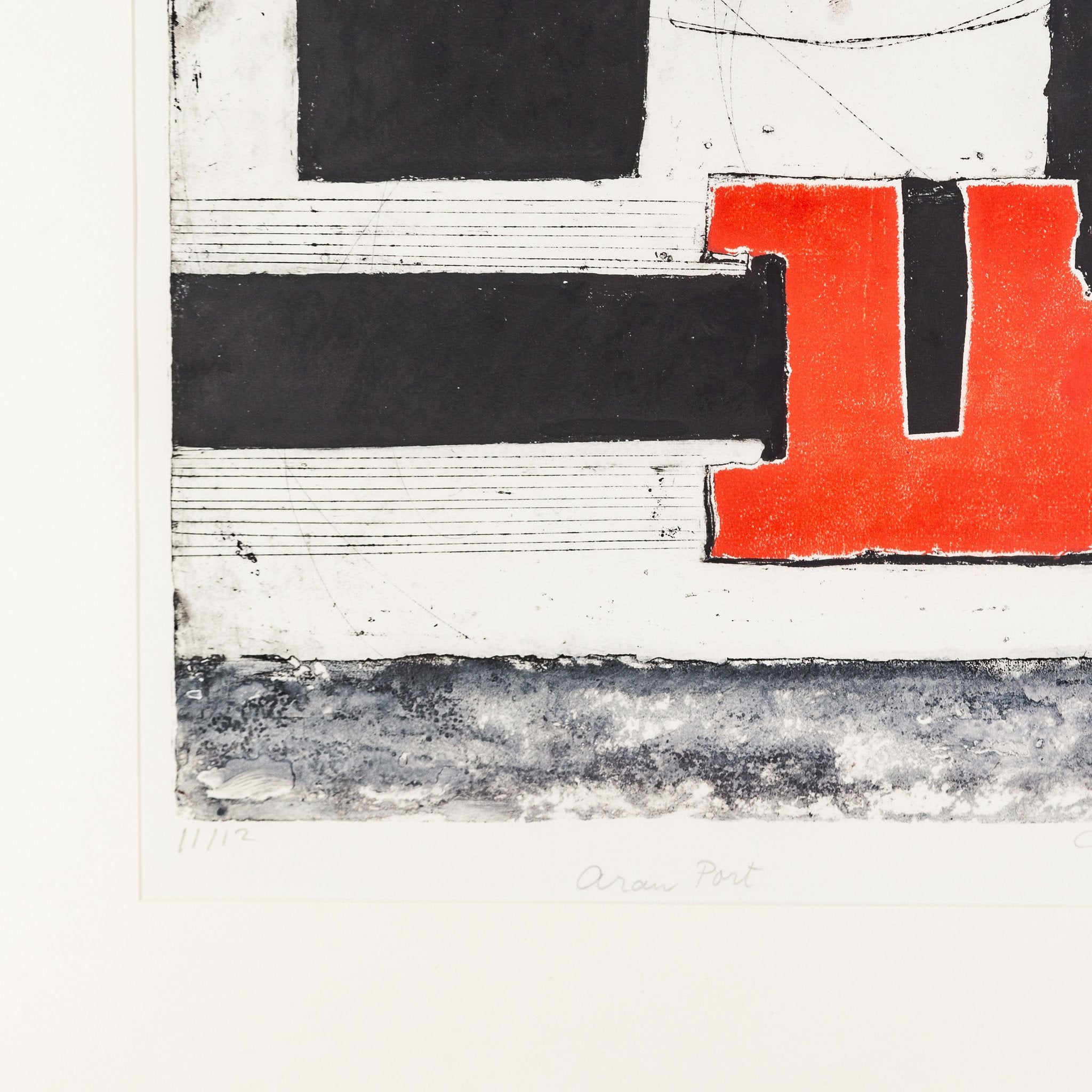 Cees Kortlang, 'Aran port'; 1986-zoom-5