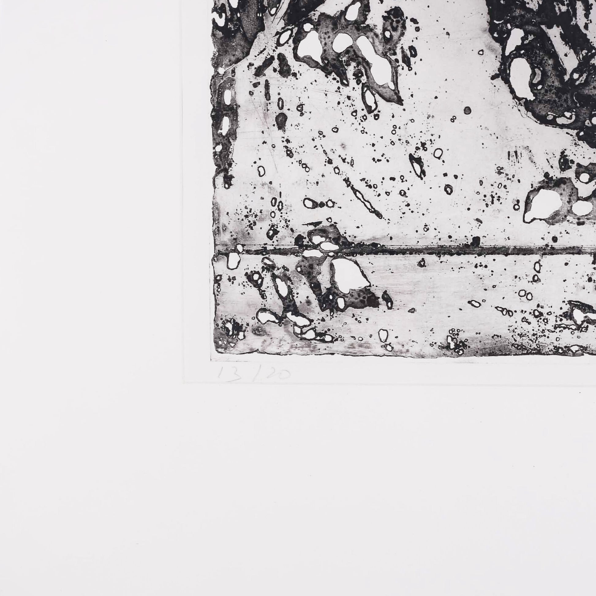 Cees Kortlang, 'Glacier rocks'; 1984-4