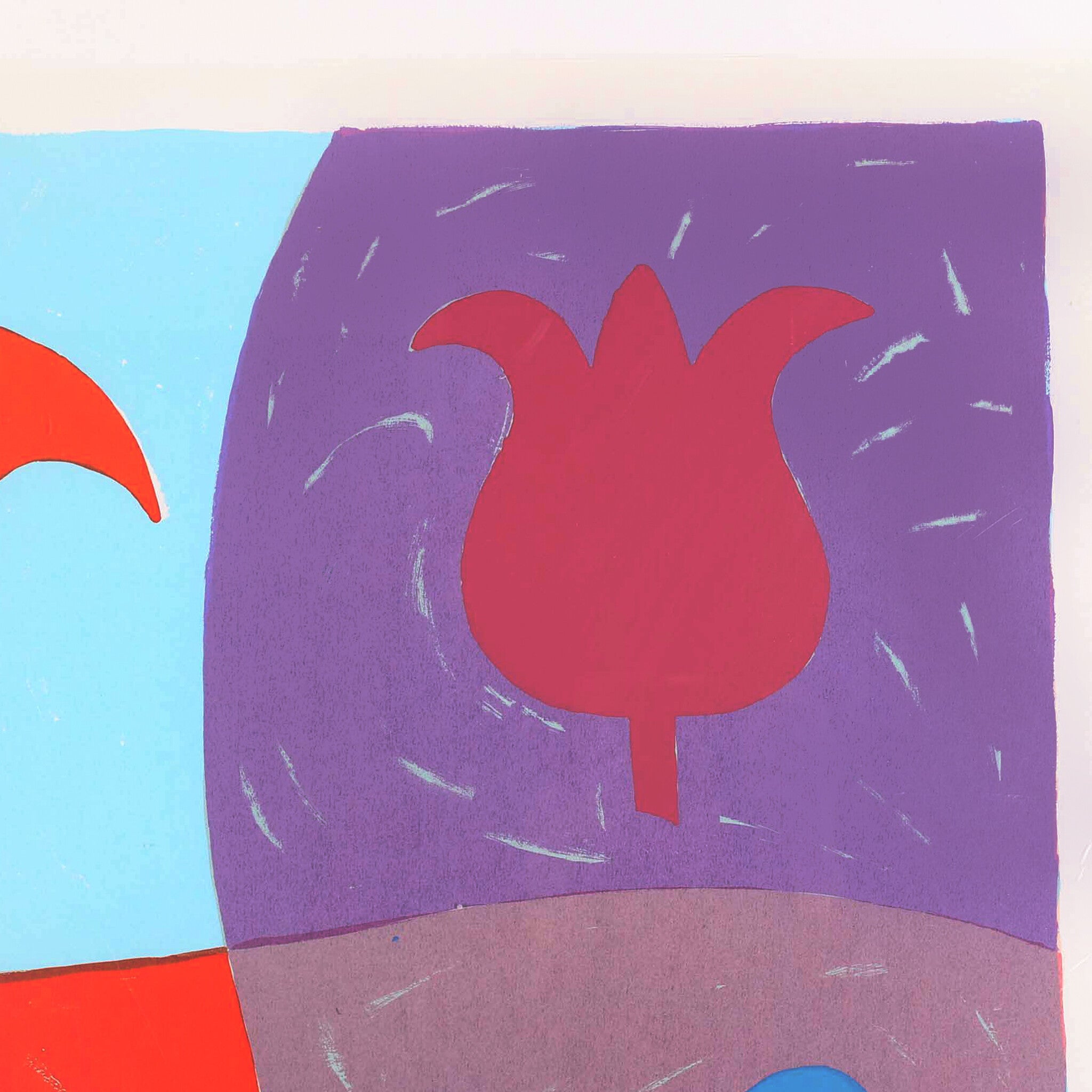 S. van der Lande, 'Vorm & kleur I'; 1995-zoom-2