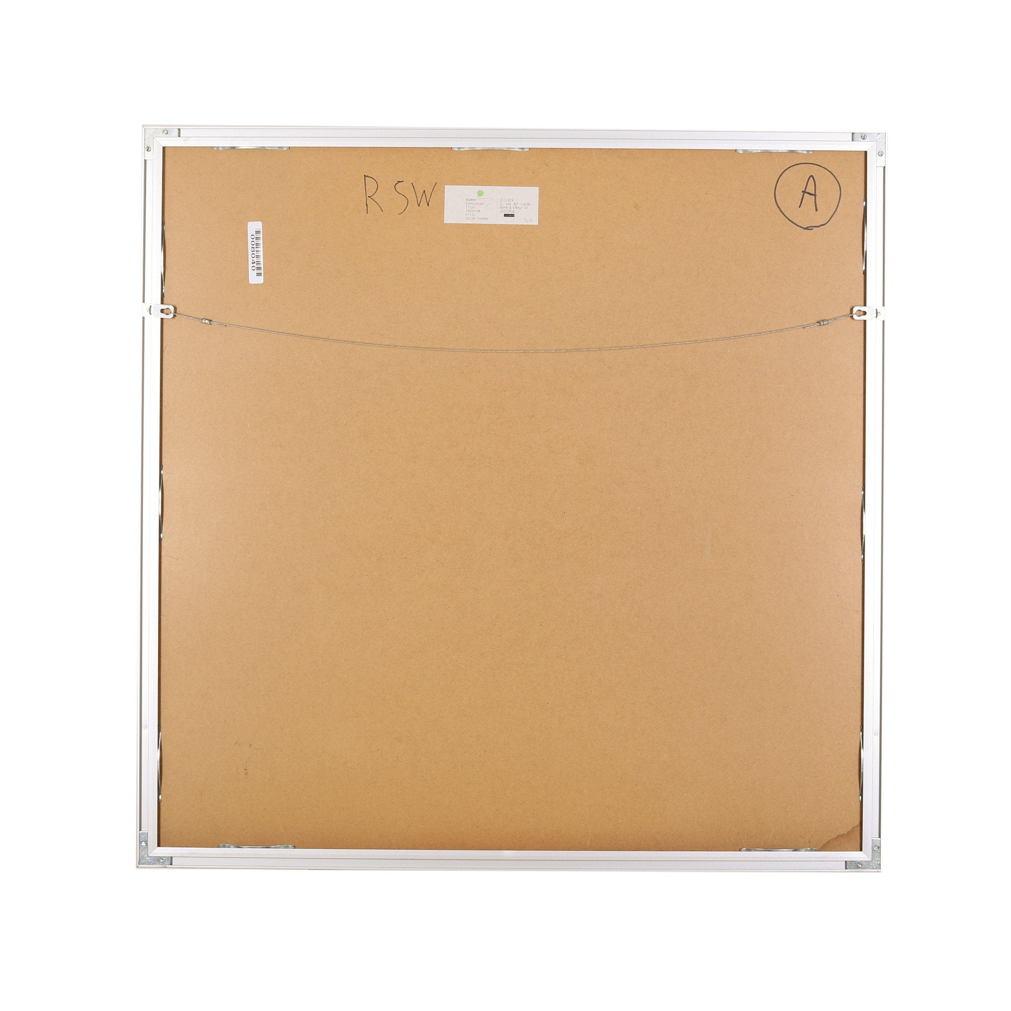 S. van der Lande, 'Vorm & kleur VI'; 1990-zoom-5