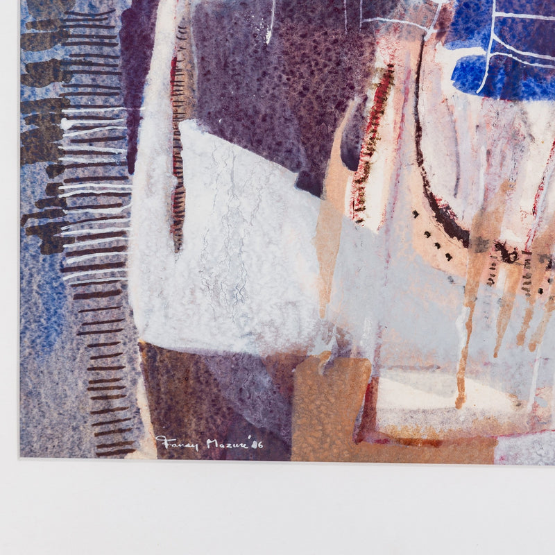 Fanny Mazure, 'Mood indigo'; 1986-zoom-