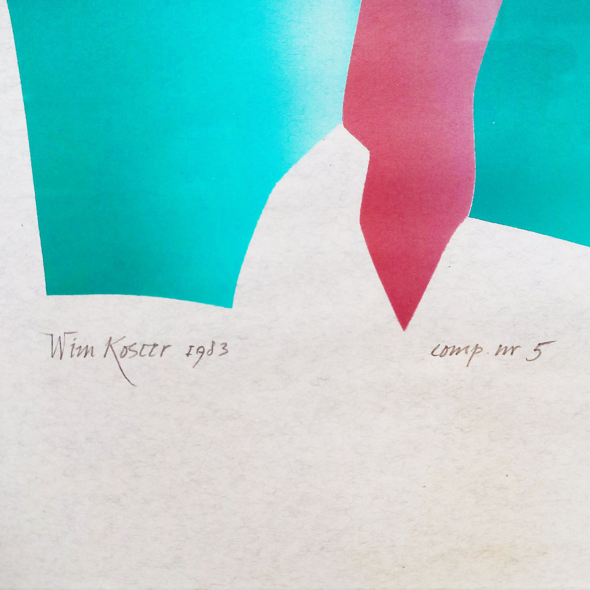 Wim Koster, 'Comp nr 5', 1983-2