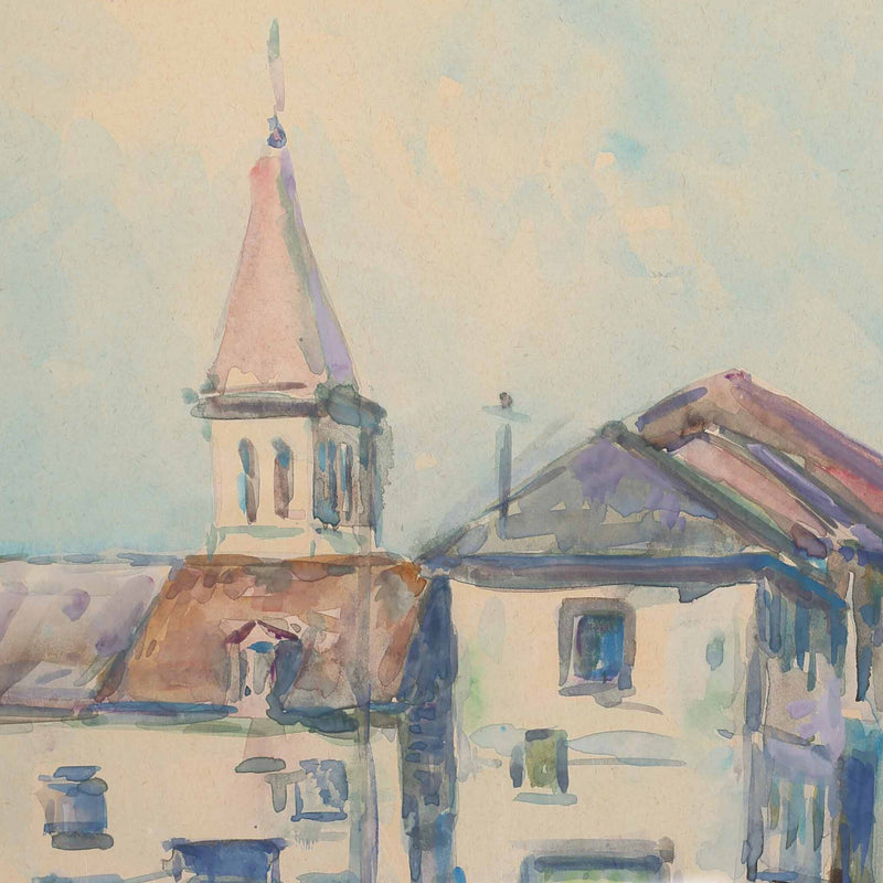 Piet Middelhoek, 'Seget bij trogiv (Joegoslavië)'; 1981-zoom-