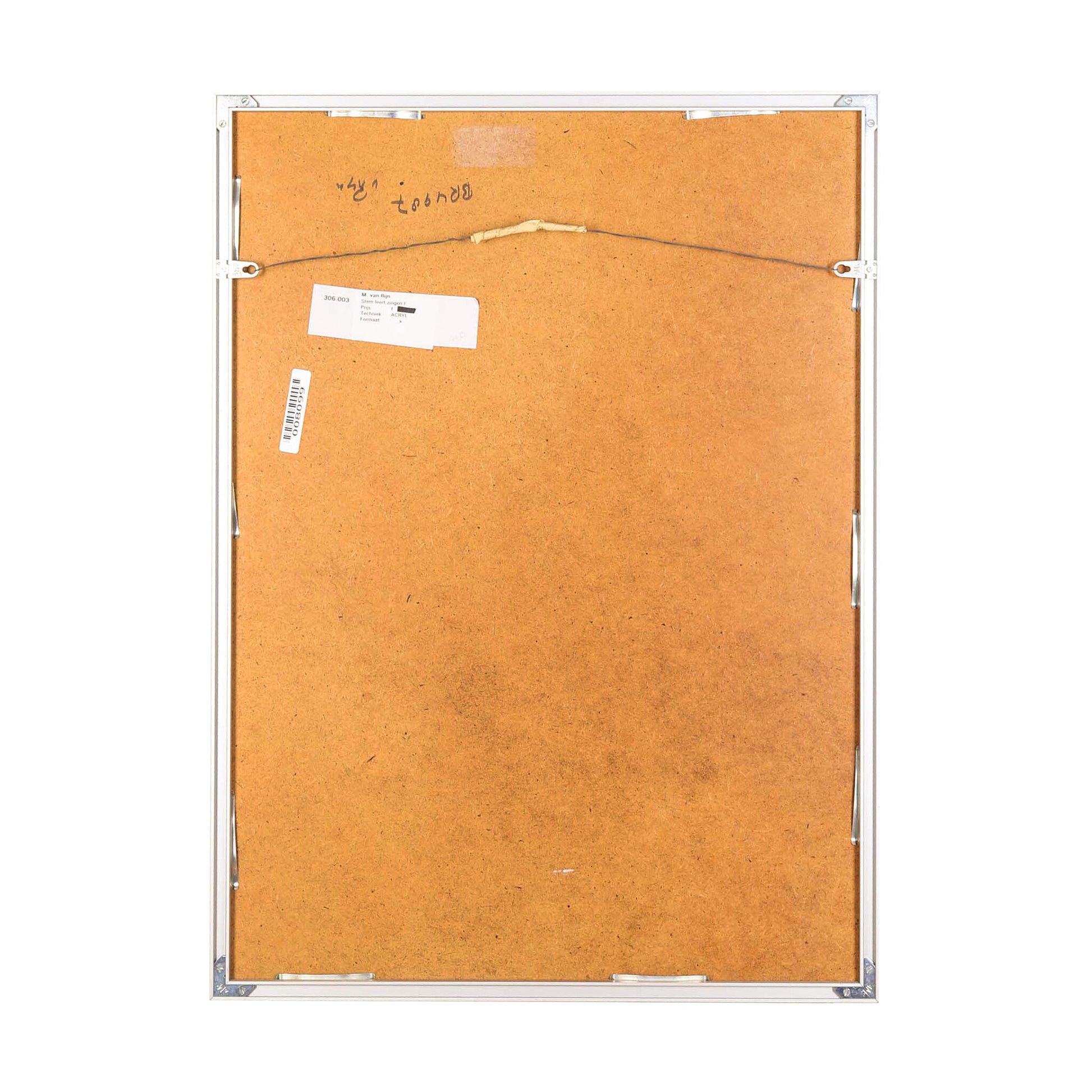 Marion van Rijn, 'Stem leert zingen I'; 1991-5