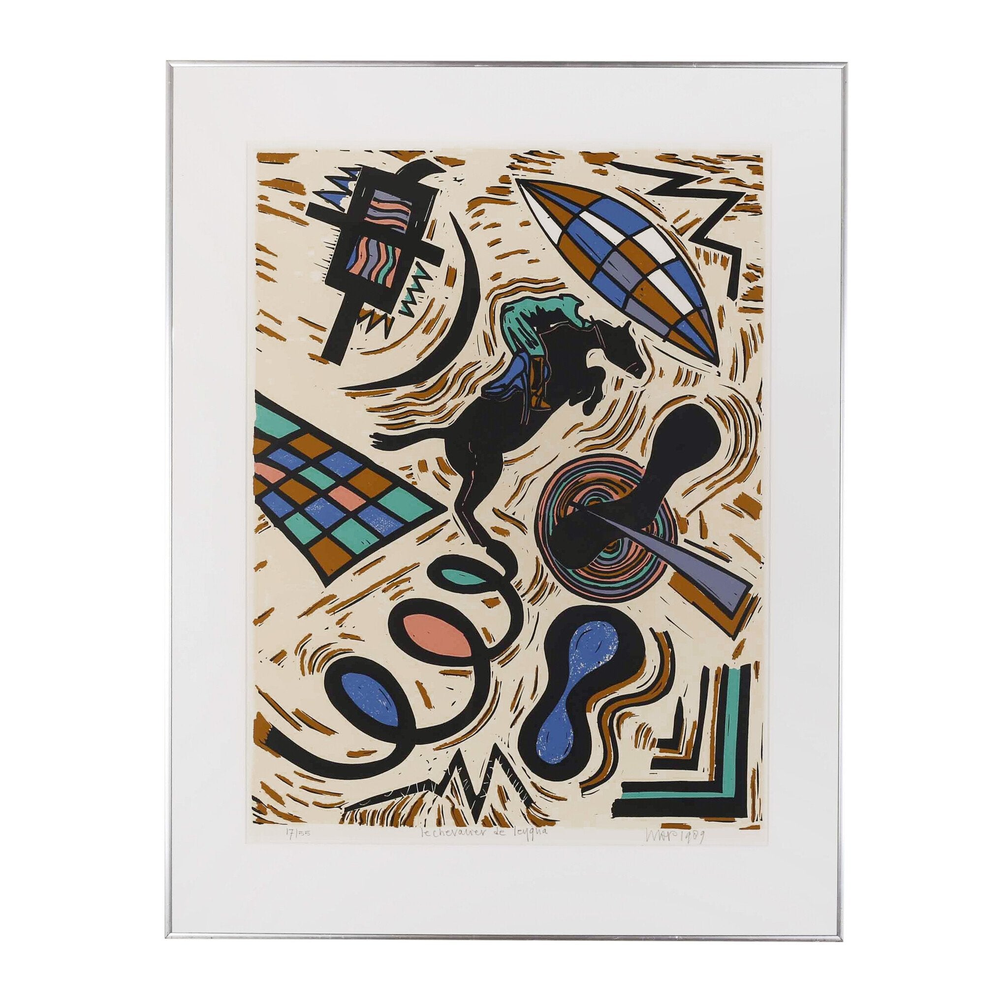 Hans Wap, 'Le chevalier'; 1989-zoom-1