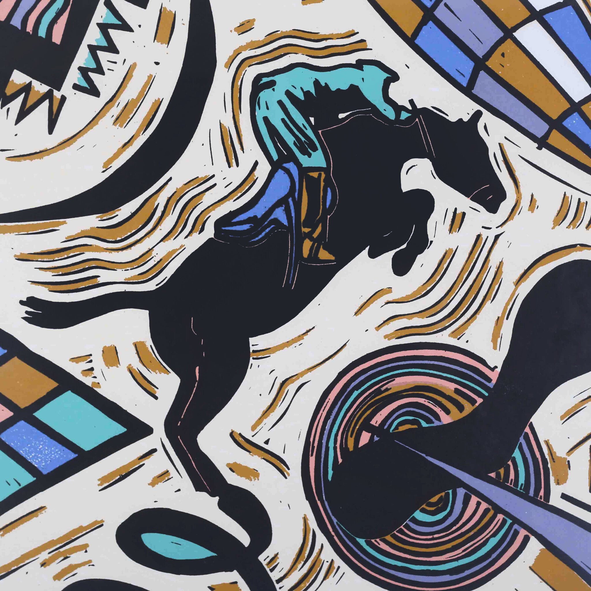 Hans Wap, 'Le chevalier'; 1989-zoom-2