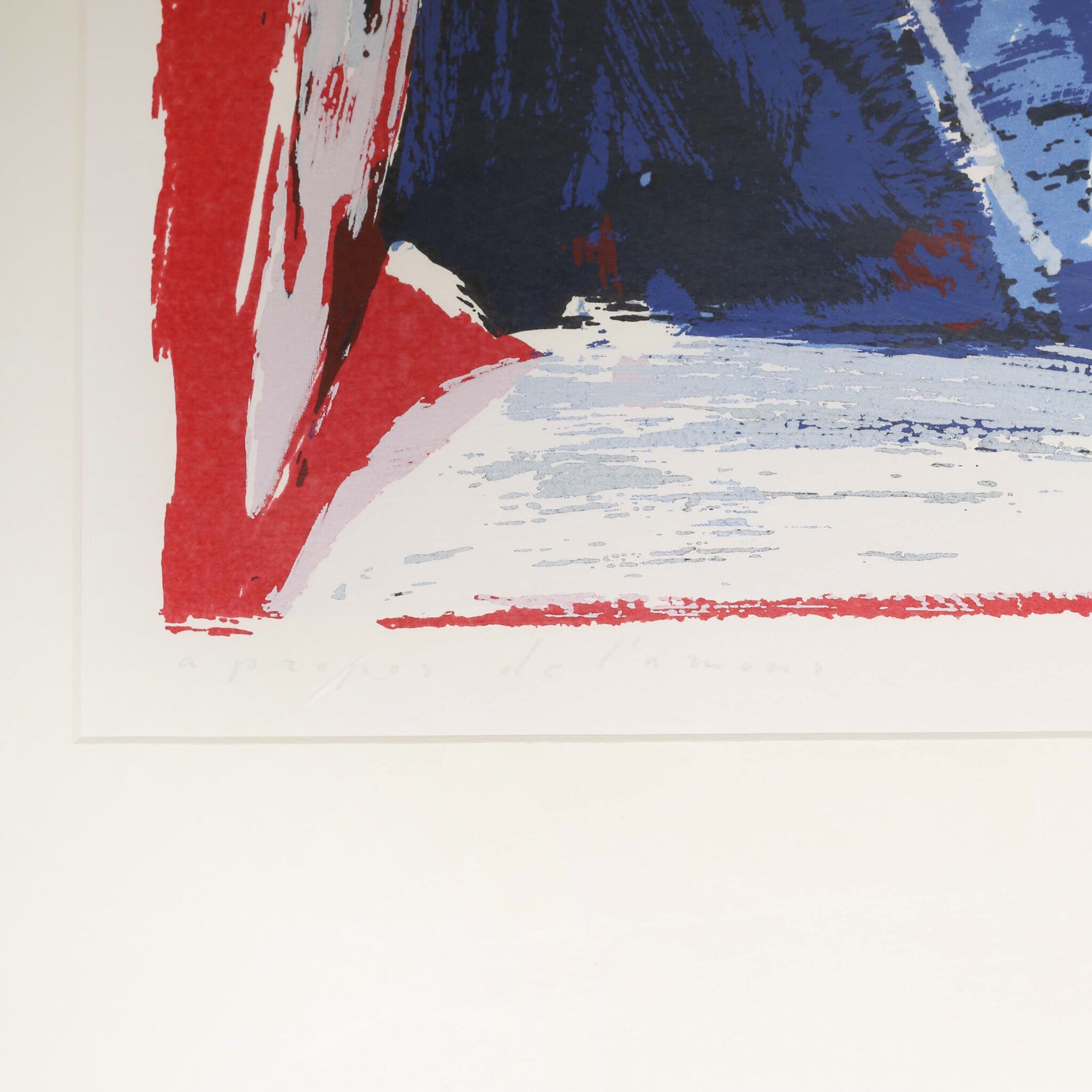 Piet Warffemius, 'Apropos de l'amour'; 1988