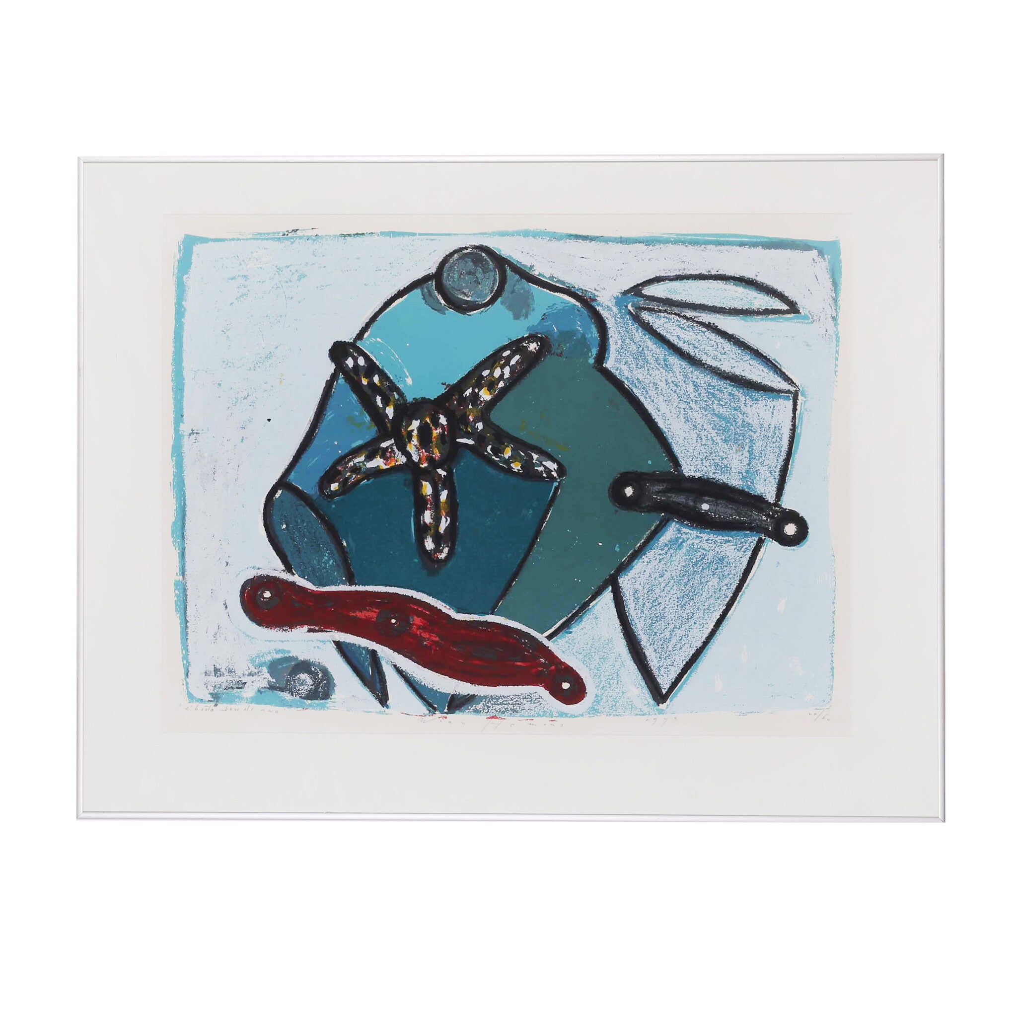 Piet Warffemius, 'E bida bow diawa'; 1990