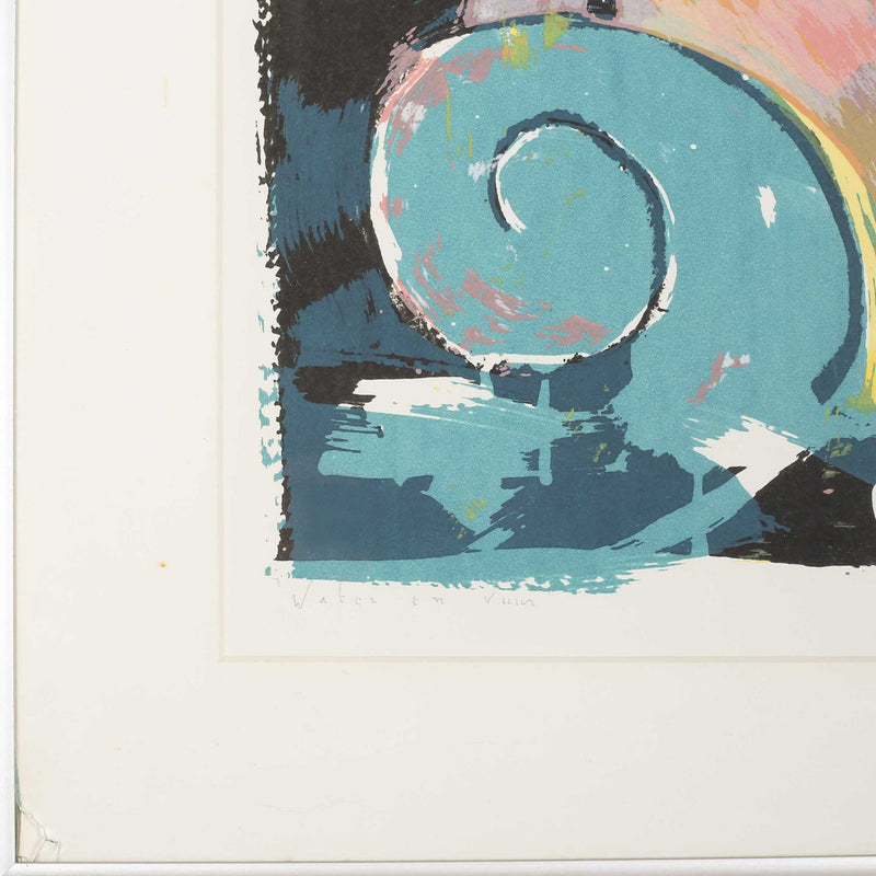 Piet Warffemius, 'Water en vuur'; 1986-zoom-