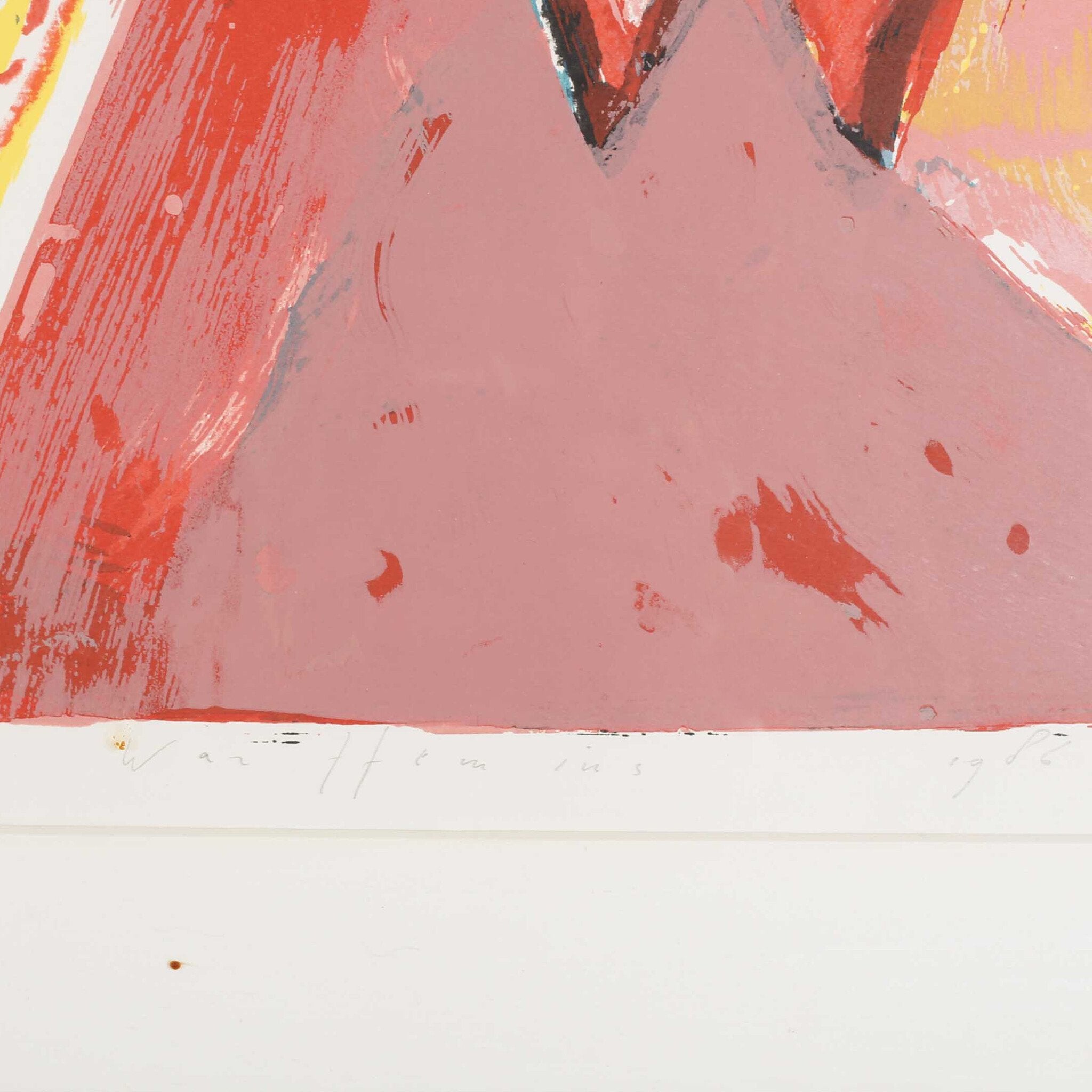 Piet Warffemius, 'Water en vuur'; 1986-zoom-3