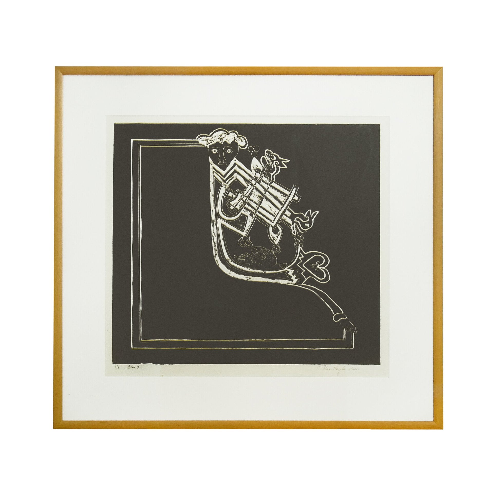 Rose Marijke Weiss, 'Letter J'-1