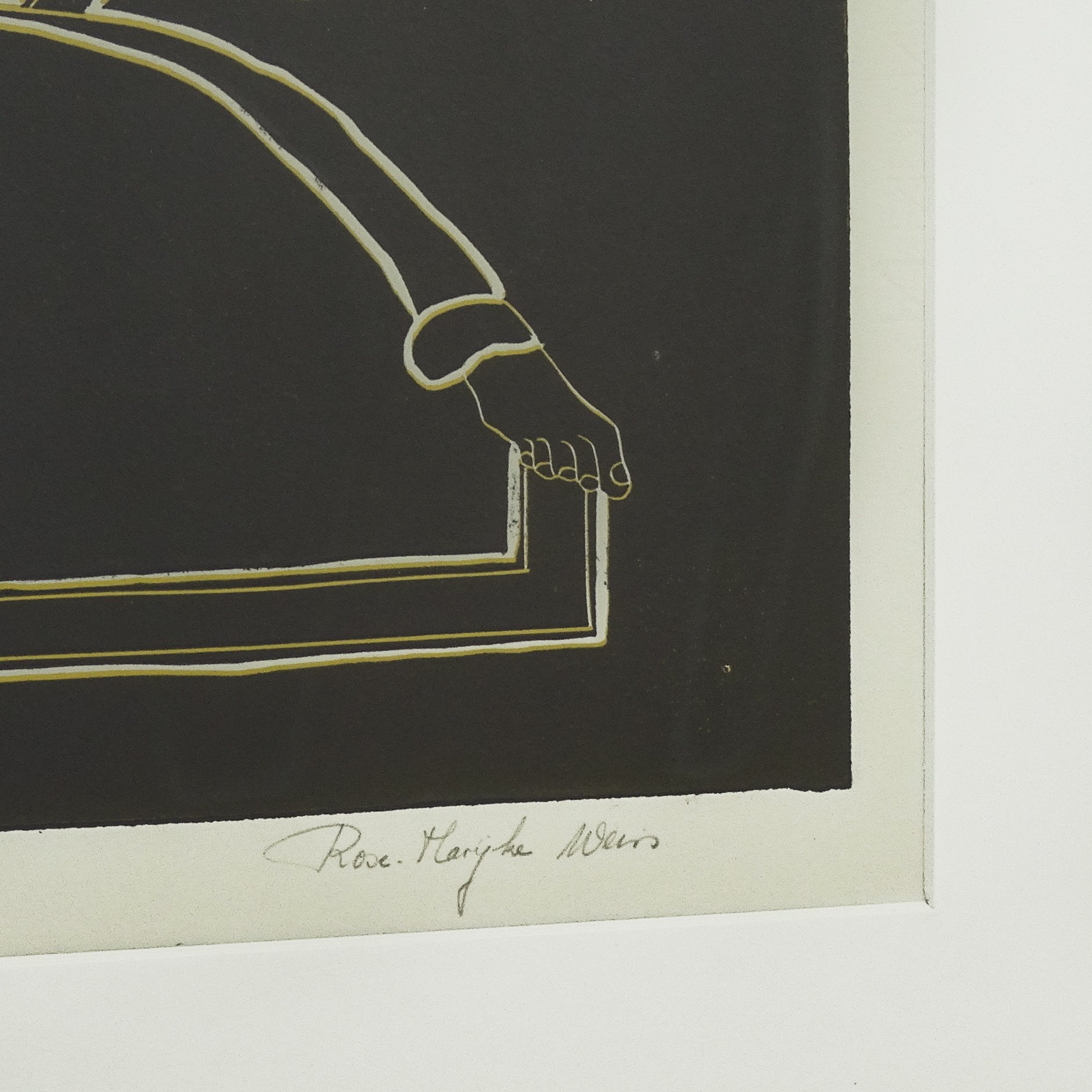 Rose Marijke Weiss, 'Letter J'-3