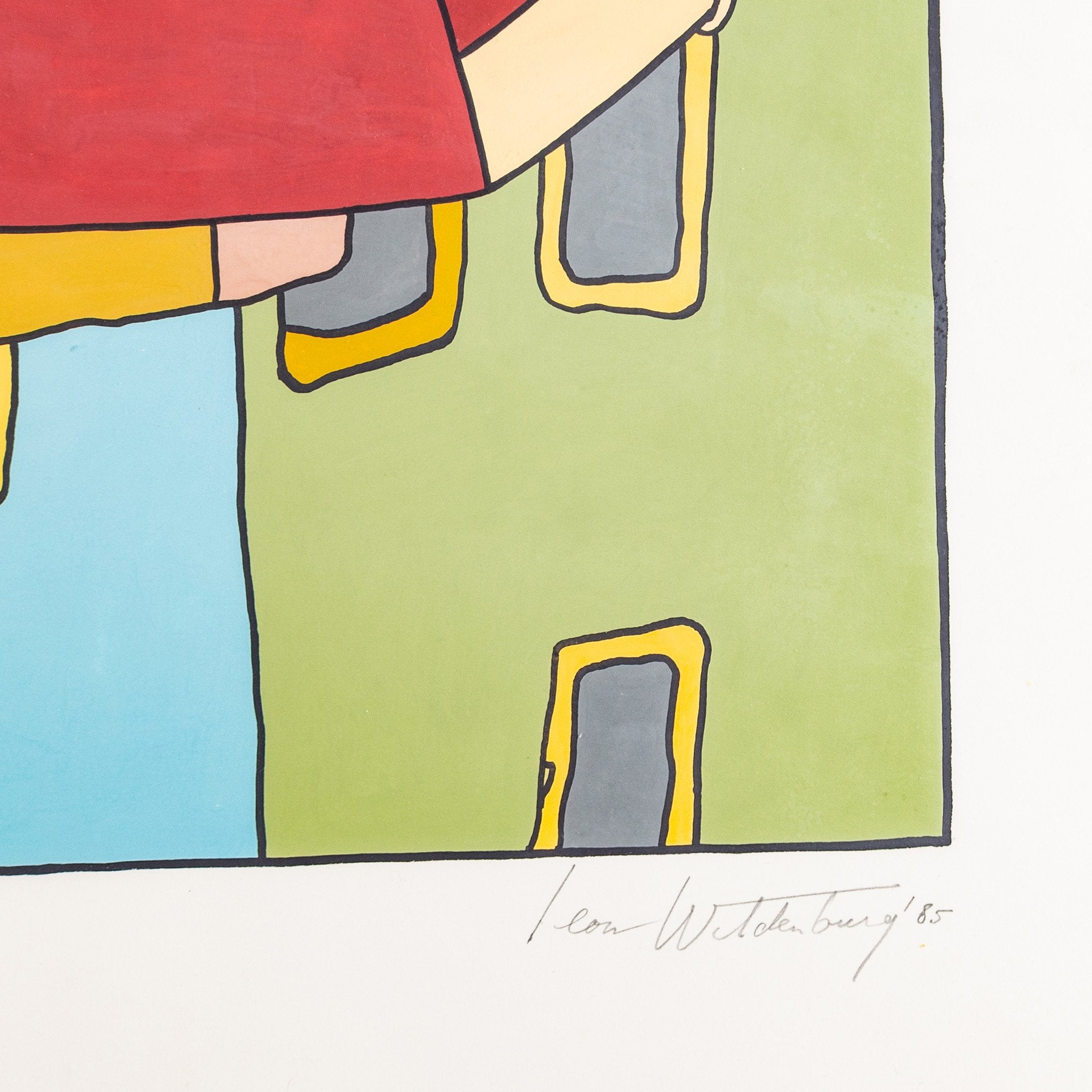 Leon Wildenburg, 'Reflectie 3'; 1985