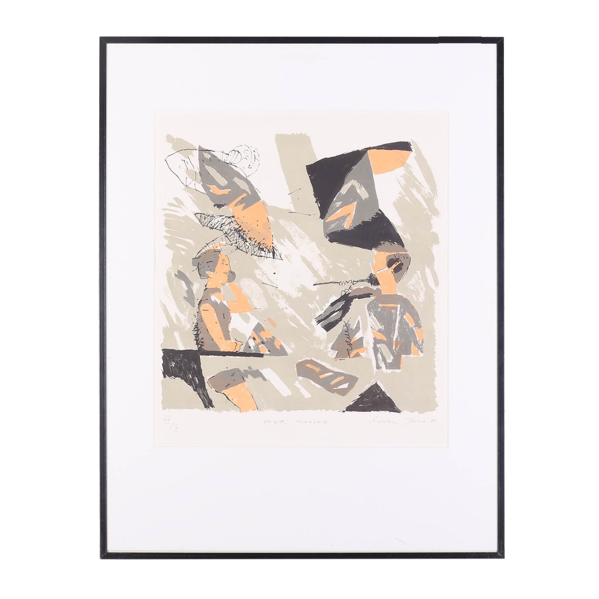 Bouke IJlstra, 'Over morgen'; 1988-zoom-1