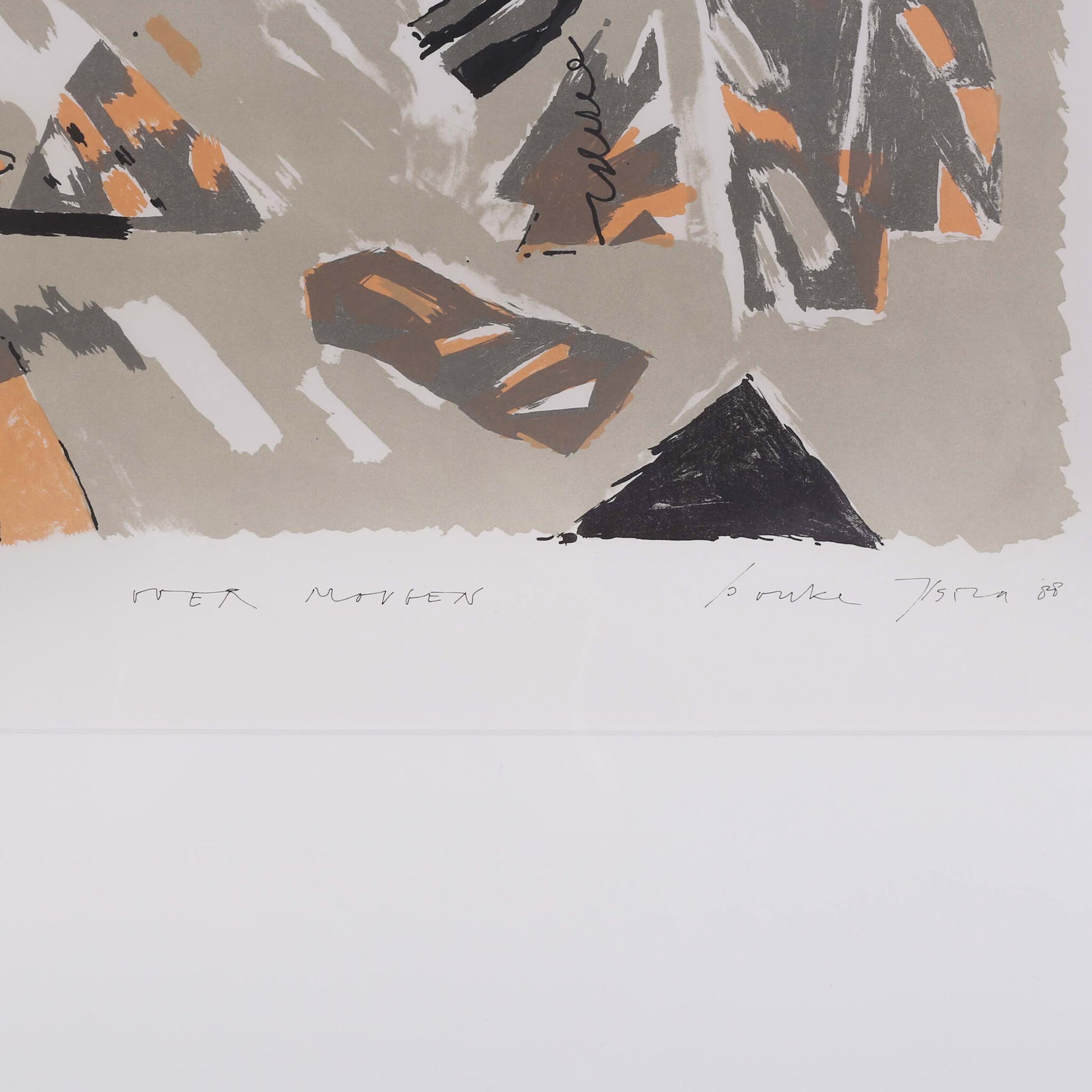 Bouke IJlstra, 'Over morgen'; 1988-4