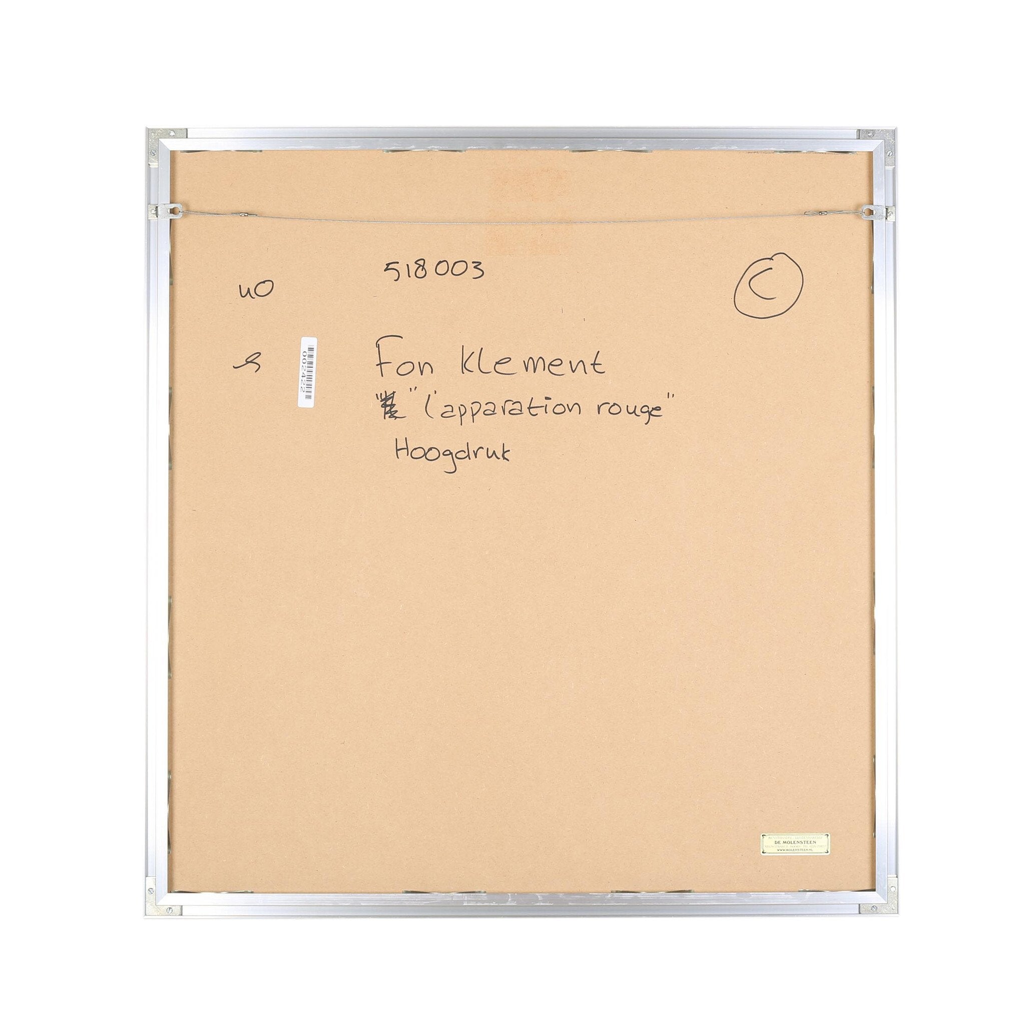 Fon Klement, 'L'apparition rouge'; 1984-zoom-5