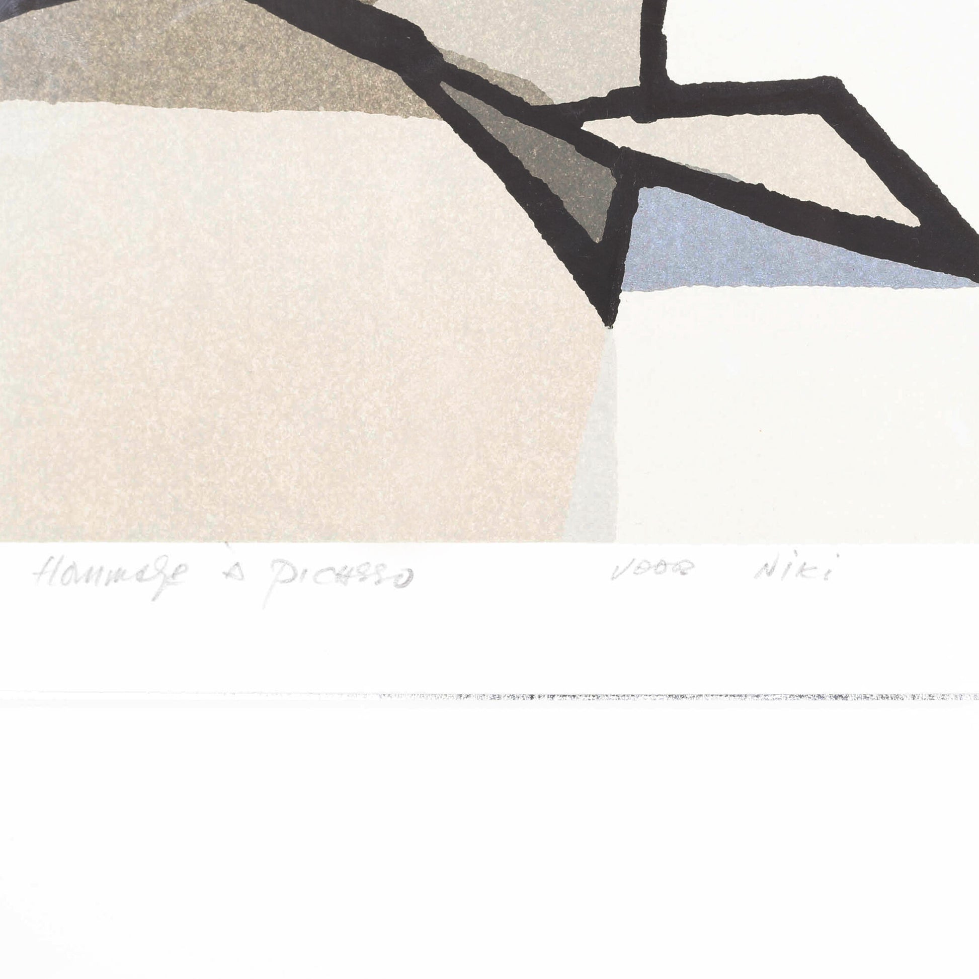 Fon Klement, 'Hommage a Picasso'; 1984-4