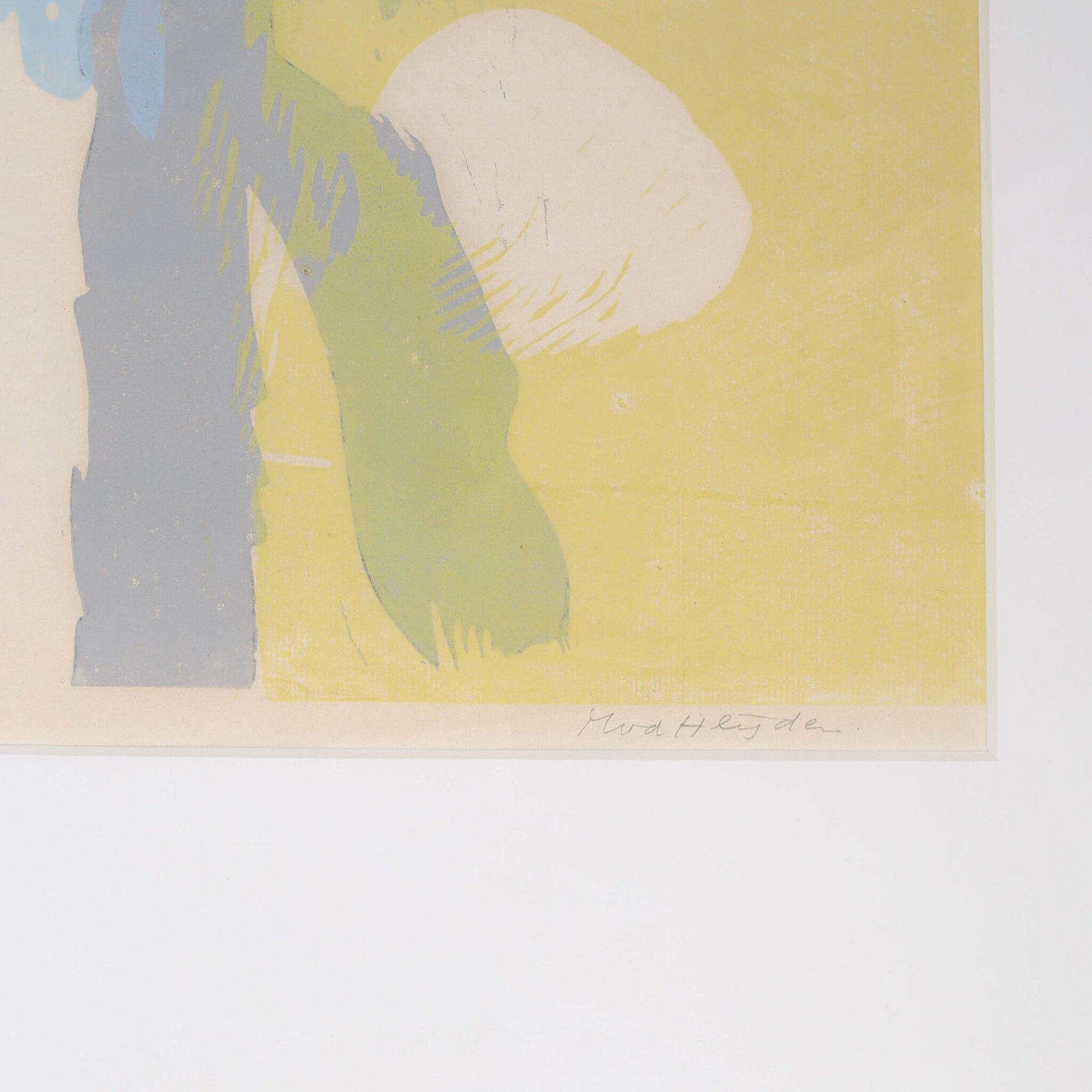 M. v.d. Heijden, 'Blauwe vogel'-4