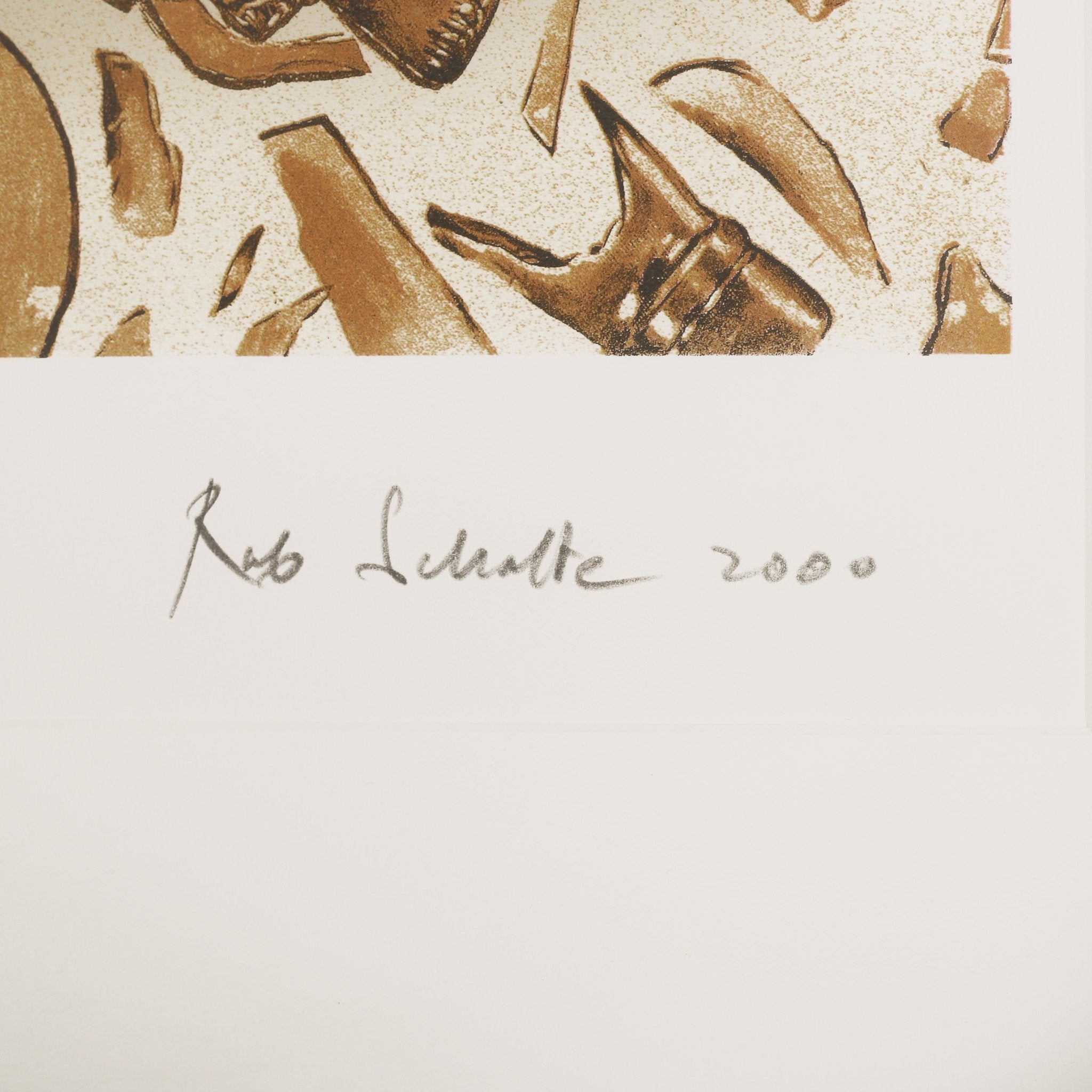 Rob Scholte, 'Gebroken flessen'; 2000-zoom-2