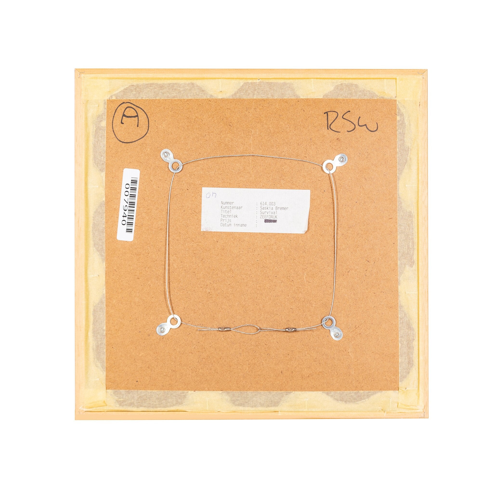 Saskia Bremer, 'Survival'; 2001-zoom-5