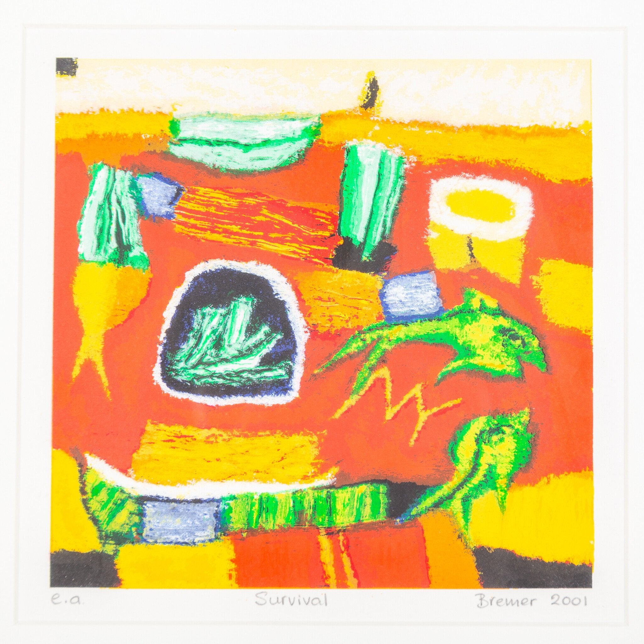 Saskia Bremer, 'Survival'; 2001-zoom-4