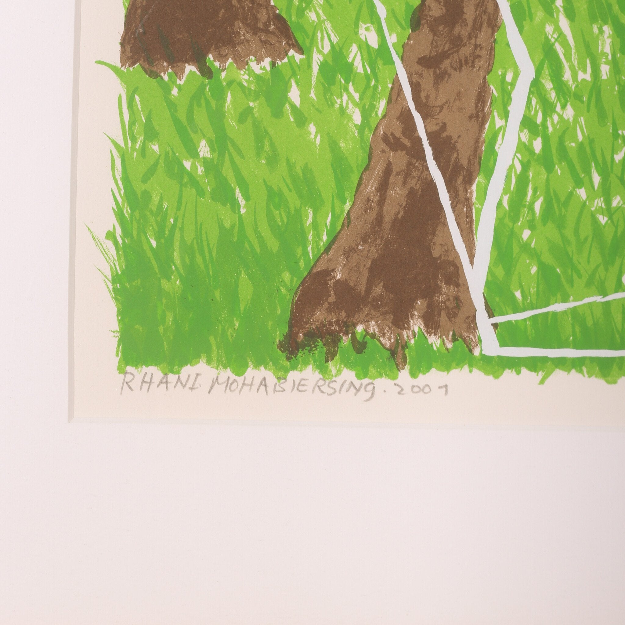 Rhani Mohabiersing, 'Gras'; 2001