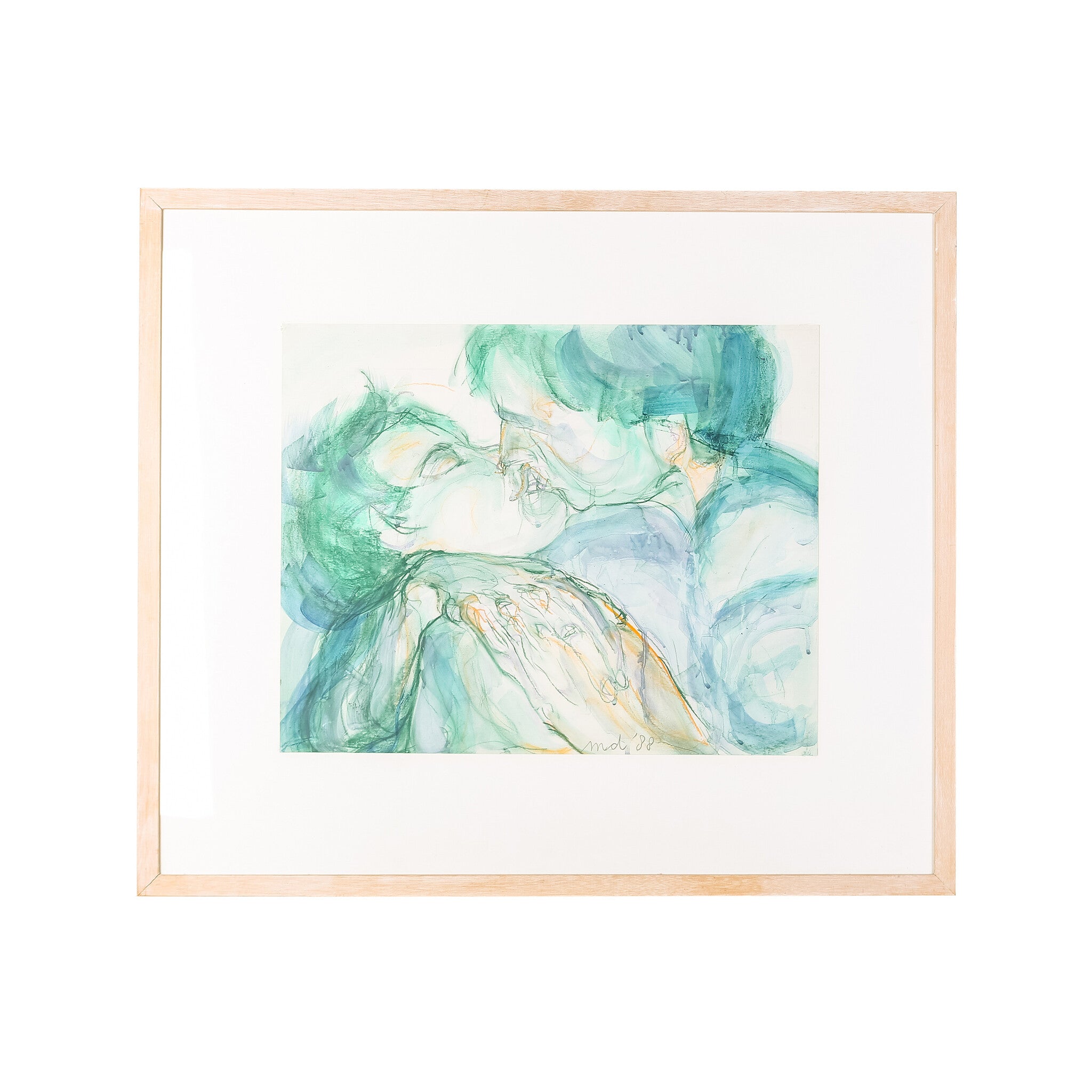 M. Duran, 'Paartje'; 1988-zoom-1
