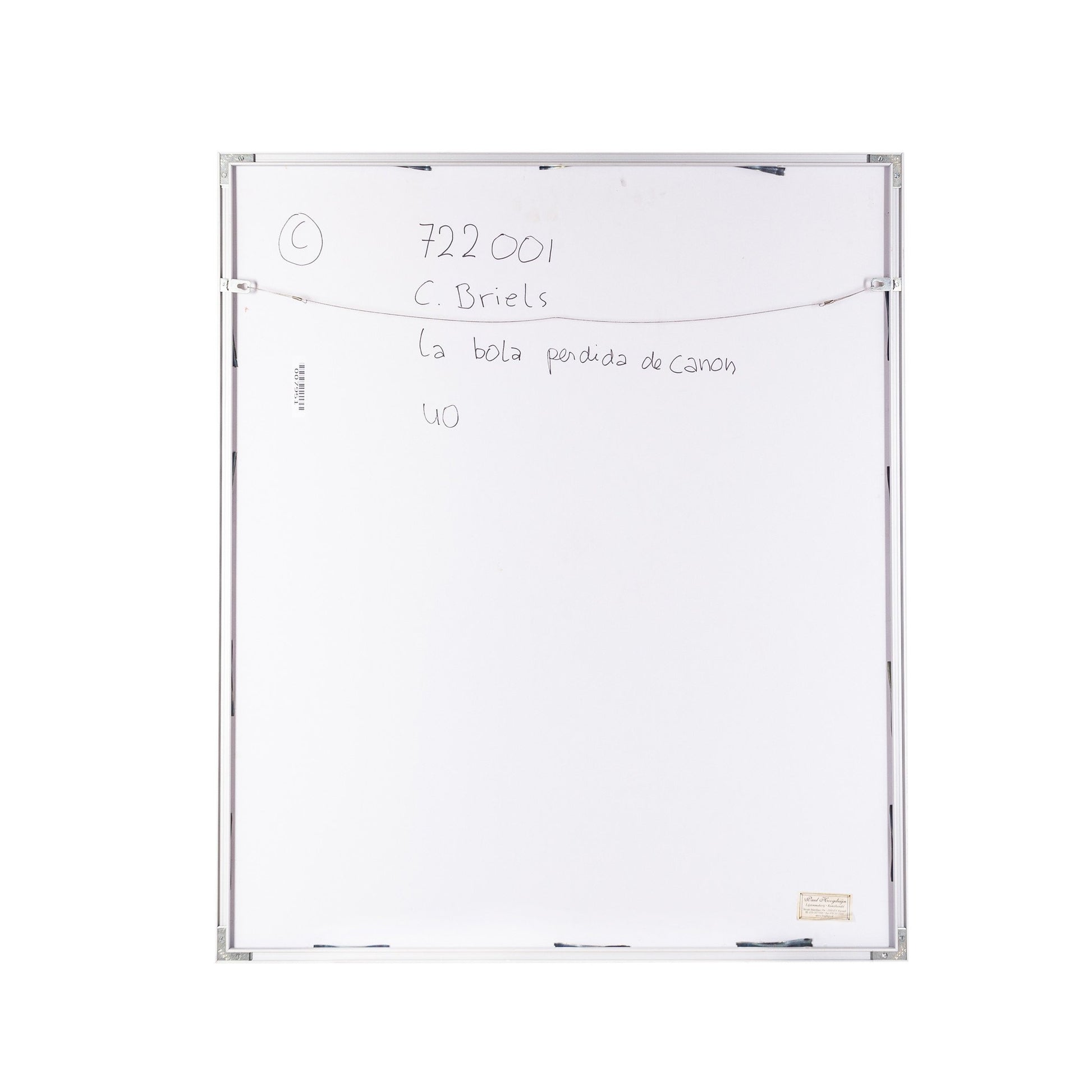 C. Briels, 'La bola perdida del canon'; 2008-5