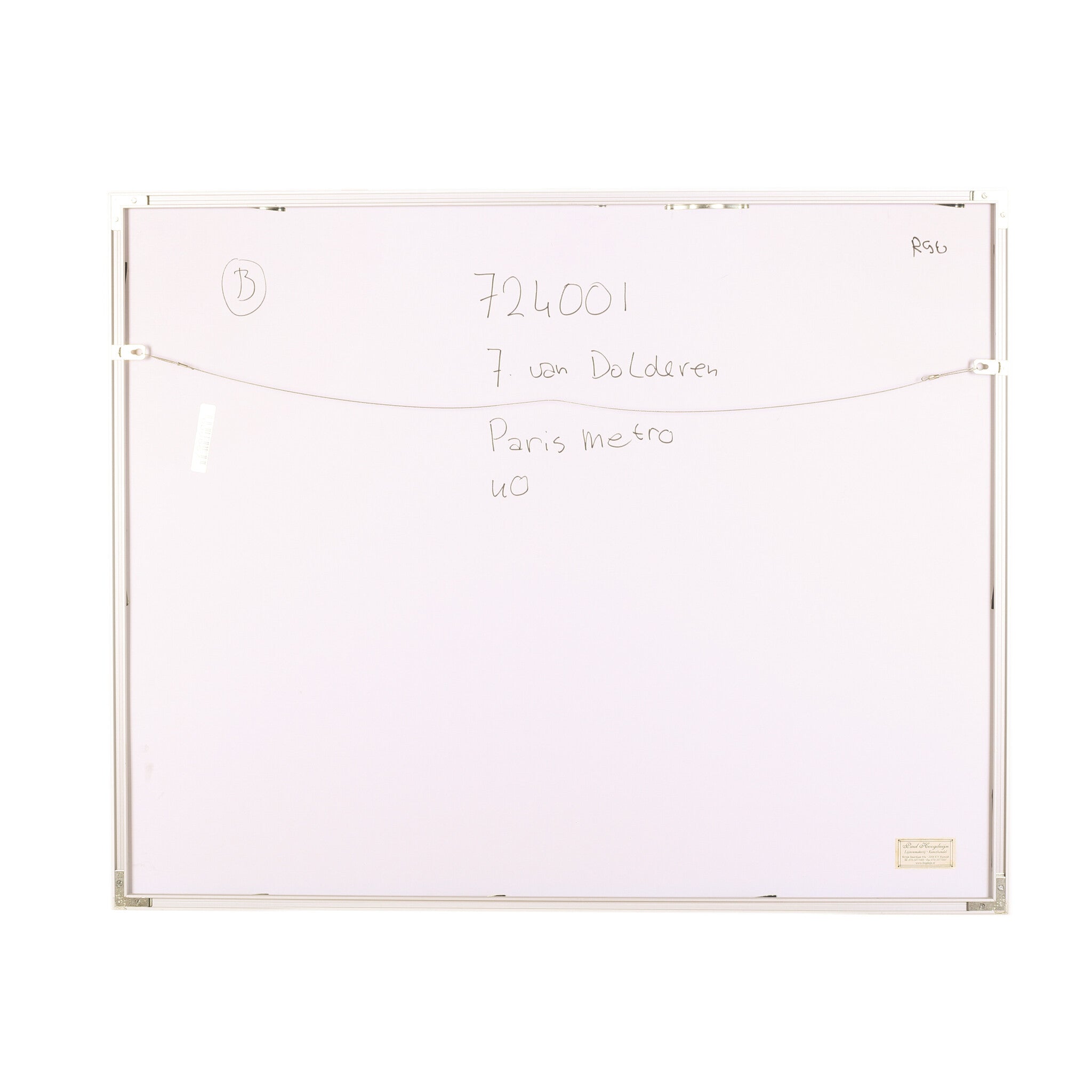 Jelis van Dolderen, 'Paris Metro V', 2002-zoom-5